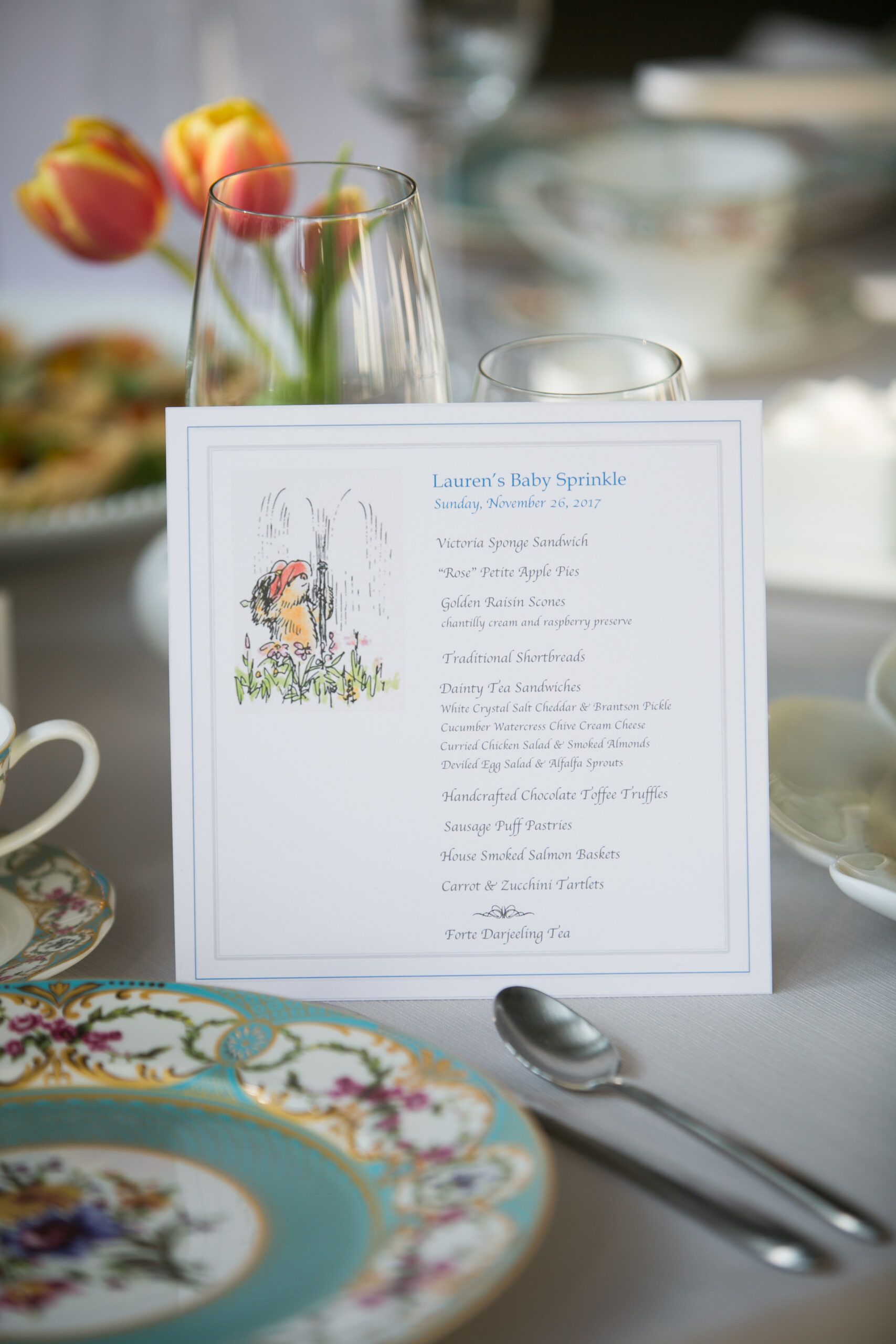 Paddington Bear Baby Shower