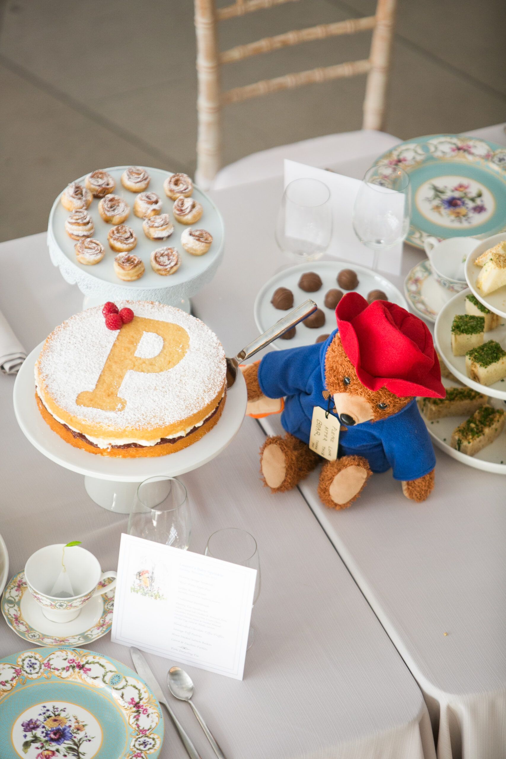 Paddington Bear Baby Shower