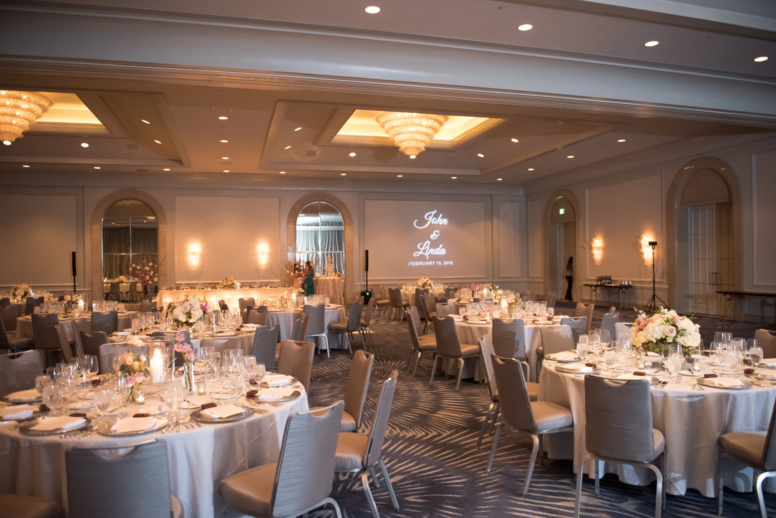 Pretty Pink and Ivory Wedding at The Four Seasons San Francisco in San Francisco, CA