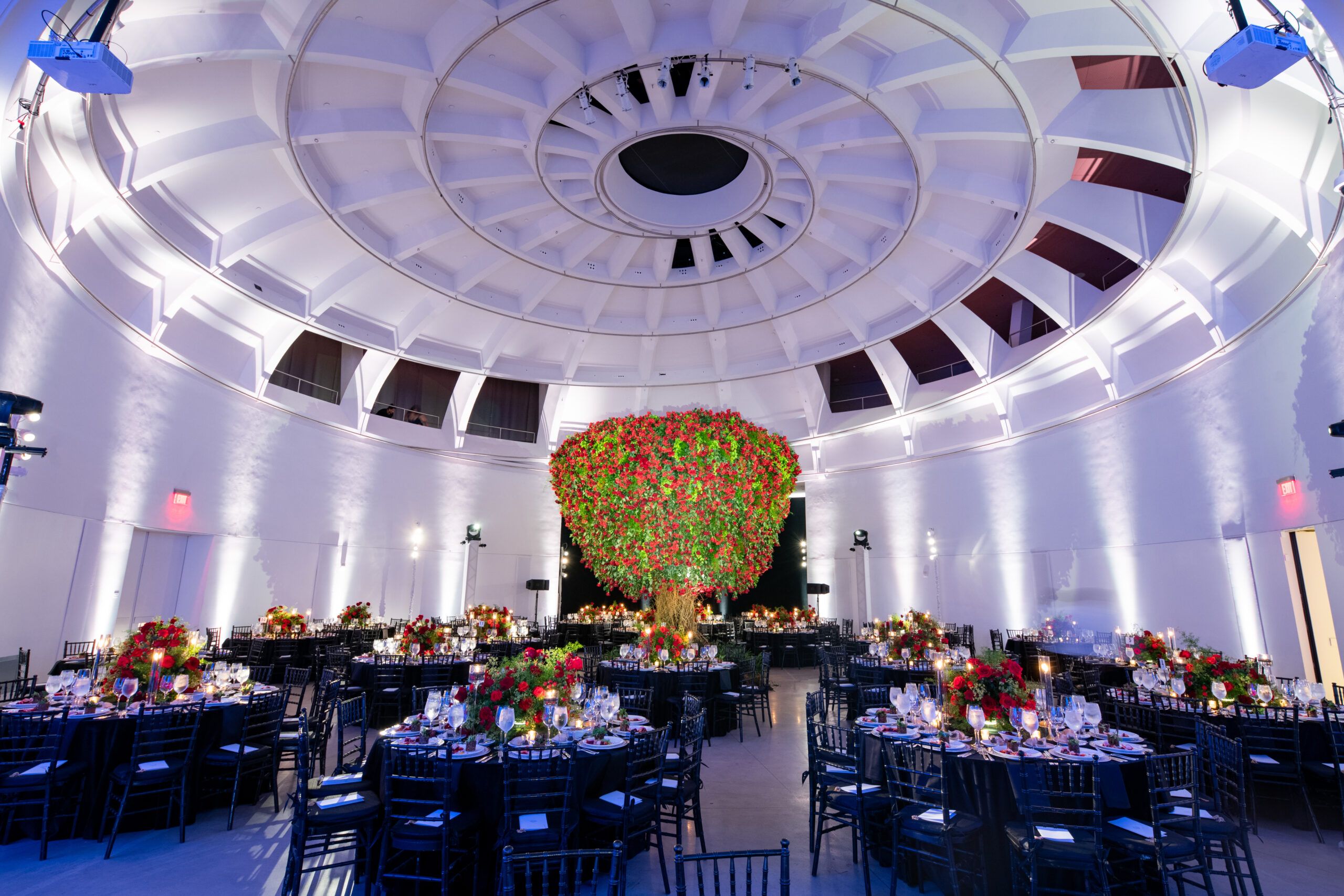RED ROSE WEDDING AT FAENA HOTEL IN MIAMI BEACH, FLORIDA