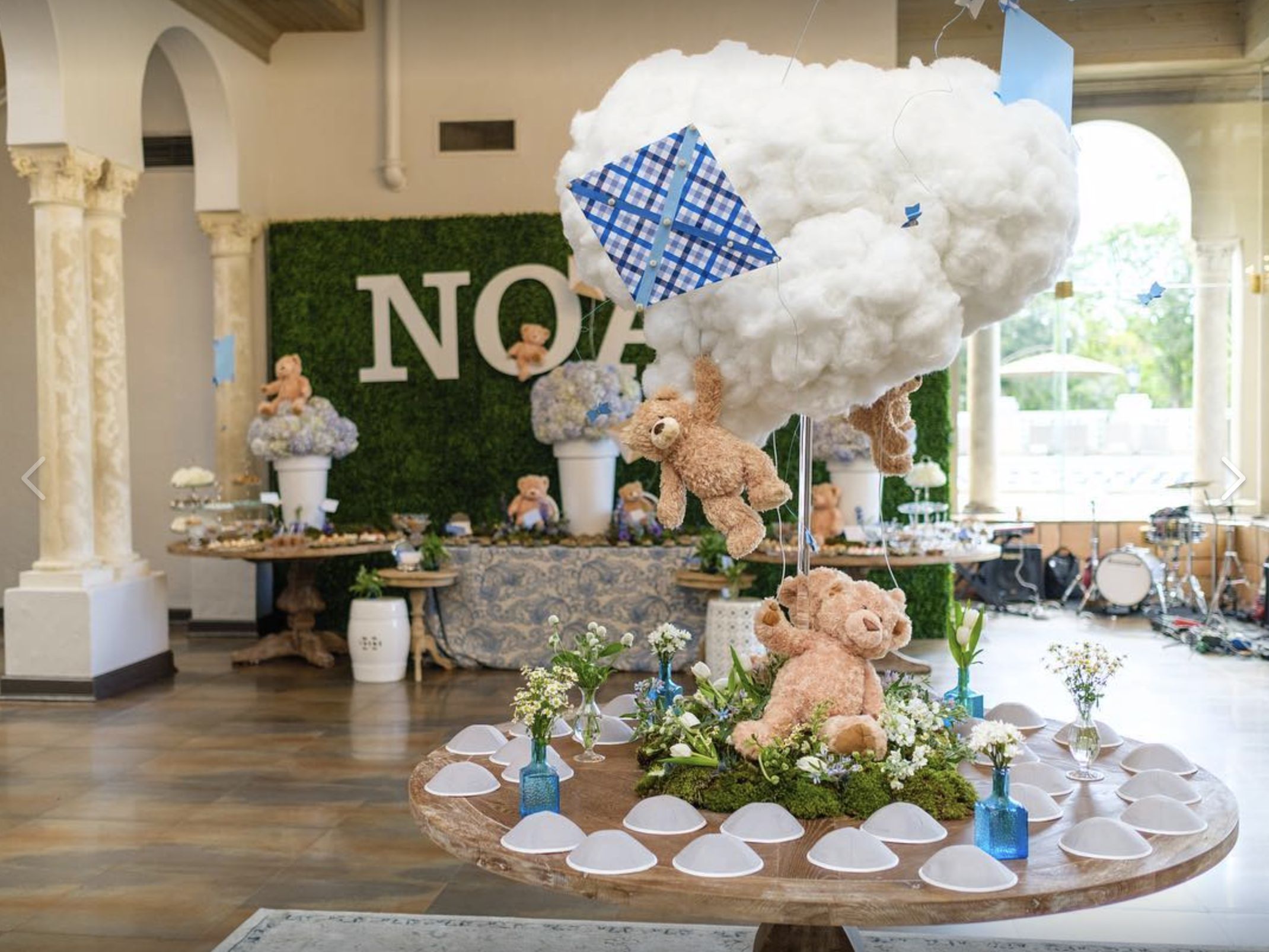 Teddy Bears Baby Shower at Coral Gables Woman's Club in Miami, FL