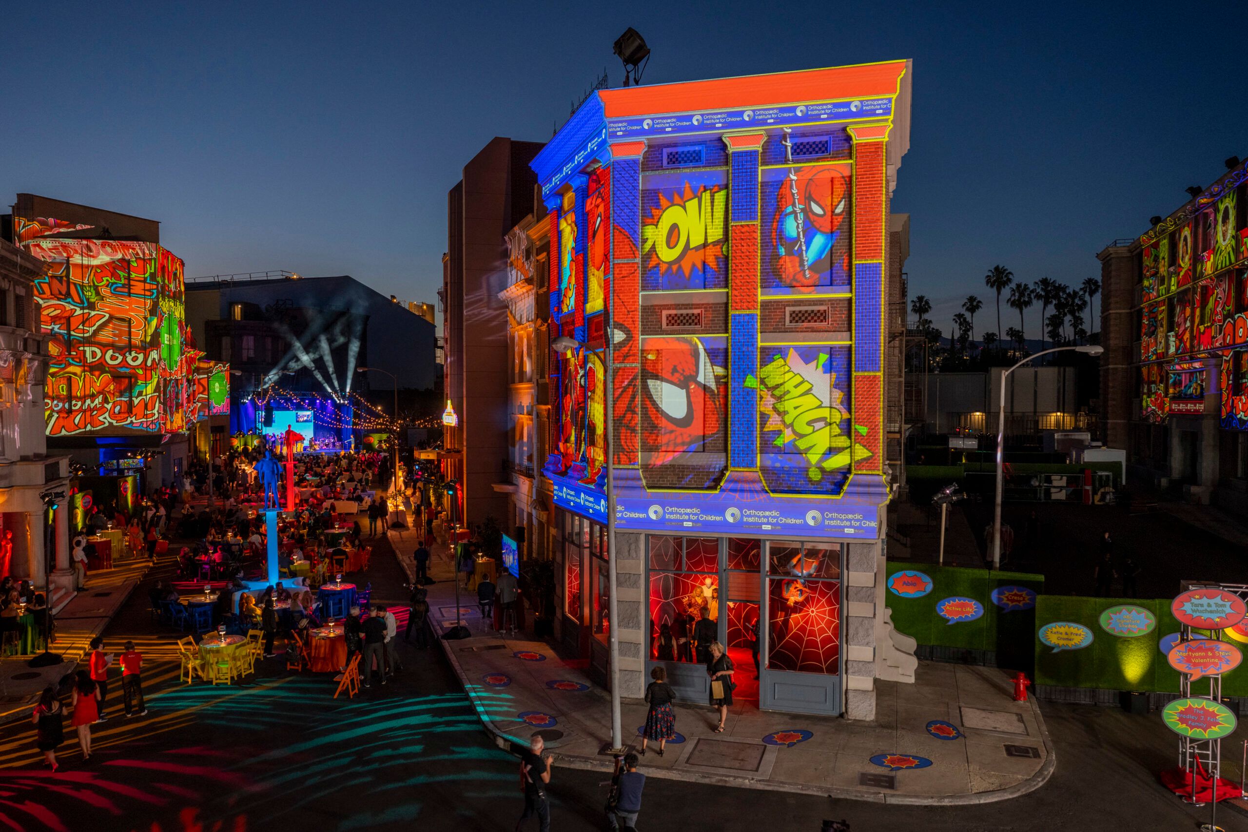 The Orthopedic Institute for Children Foundation Gala at Paramount Studios in Hollywood, California
