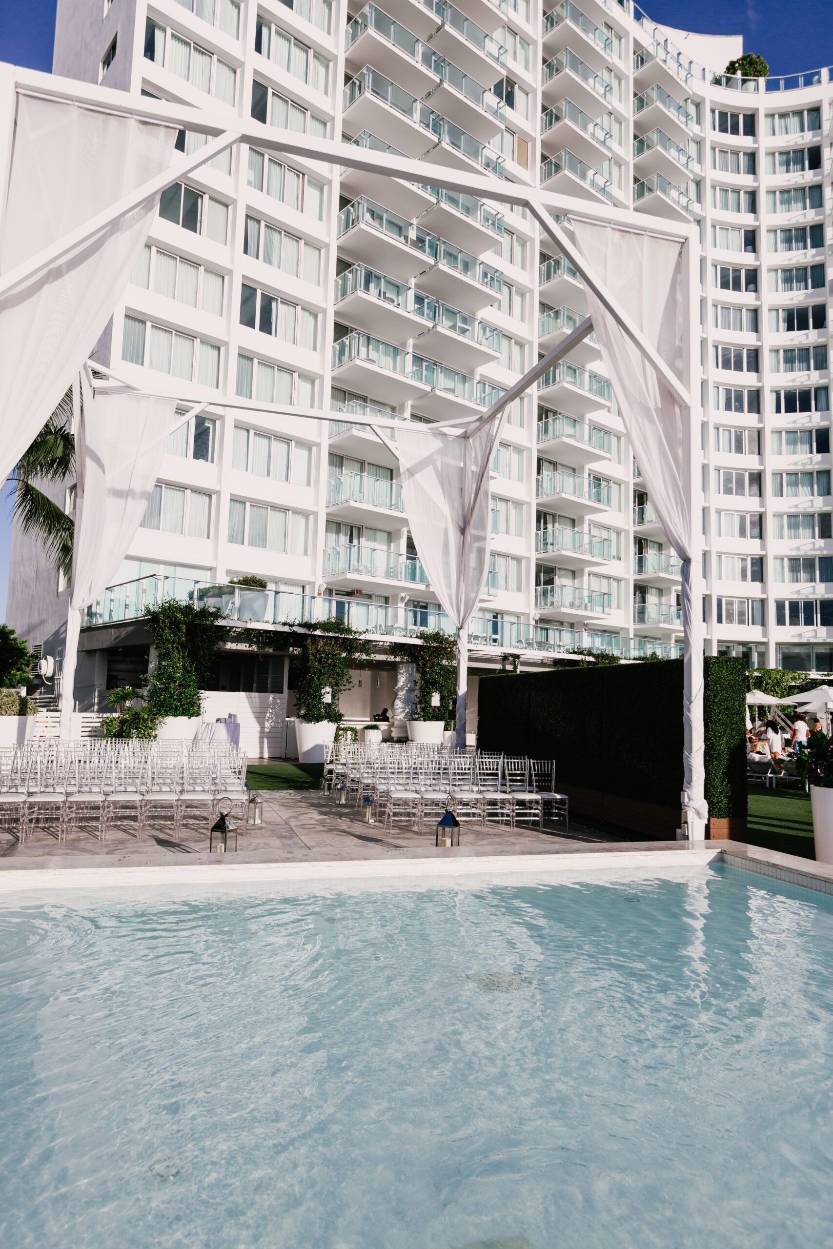 White Wedding at The Mondrian, South Beach