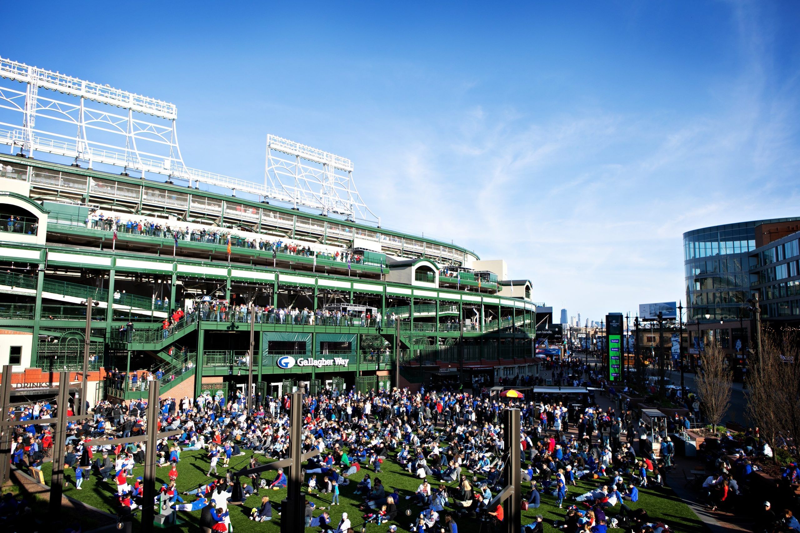Wrigley Field Bar Mitzvah at Gallagher Way in Chicago, IL