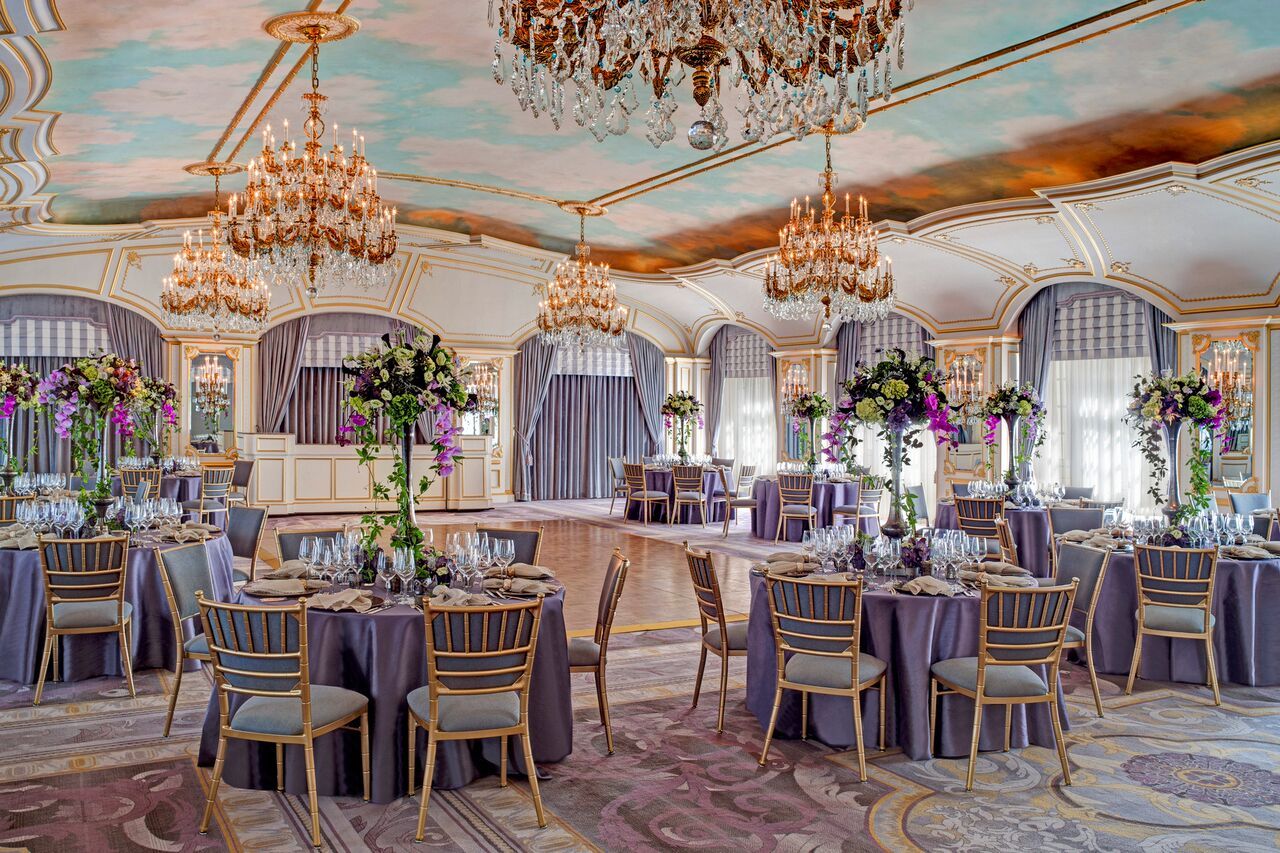 The St. Regis New York ballroom wedding venue
