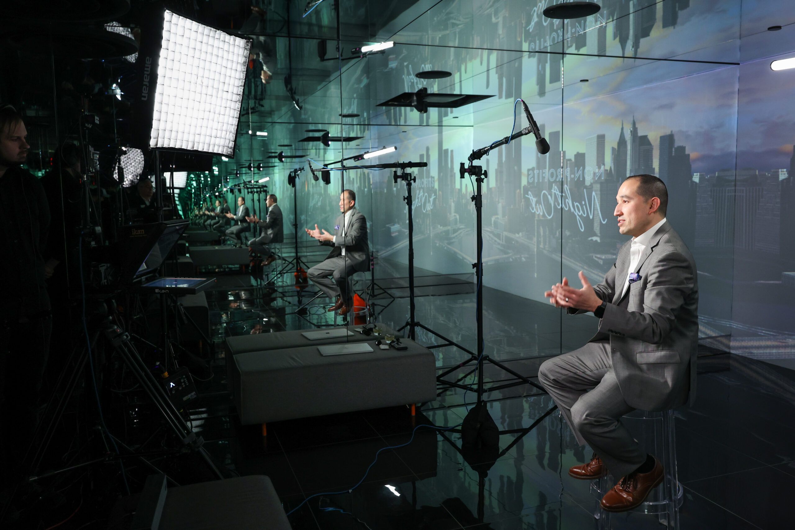 New York City Non-Profits Night Out 2023 Streamliner technology