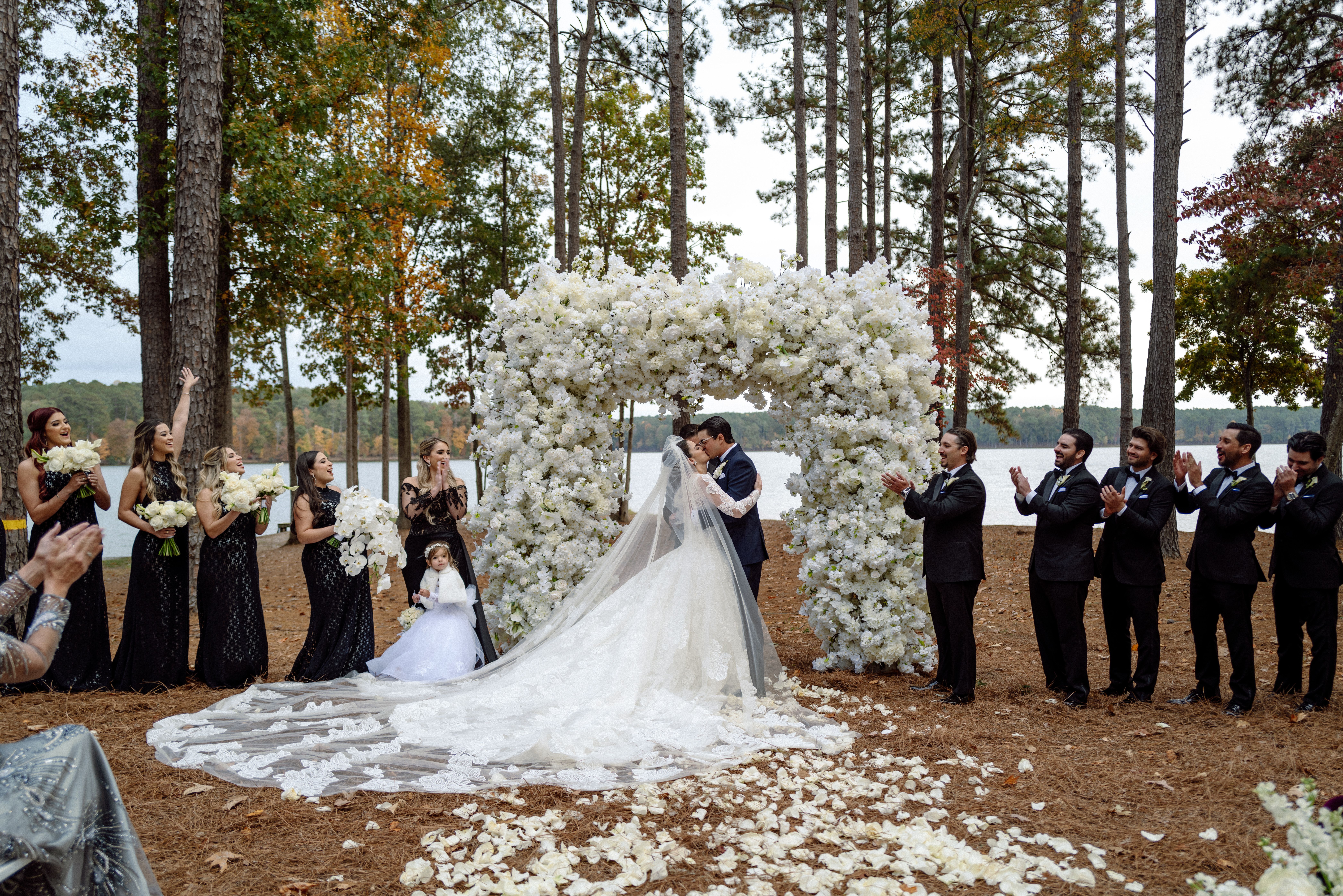 Exquisite Wooded Wedding at The Ritz-Carlton Reynolds, Lake Oconee in Greensboro, Georgia