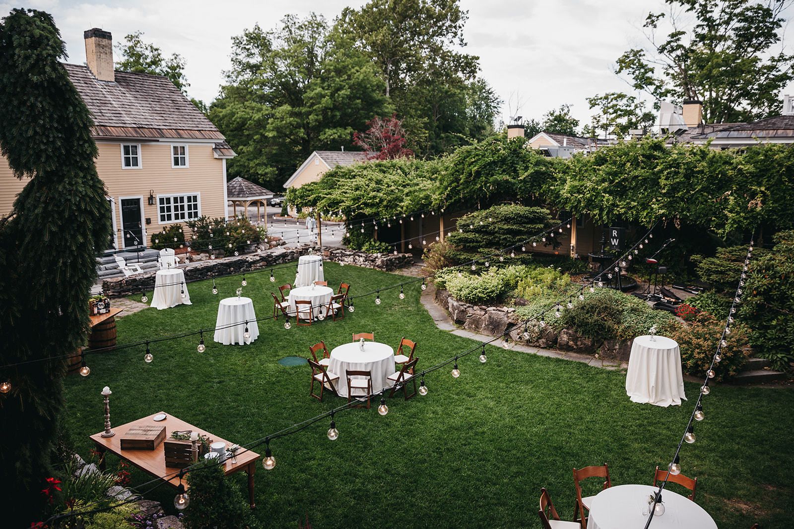 Romantic Summer Wedding at The Bedford Village Inn in Bedford, New Hampshire