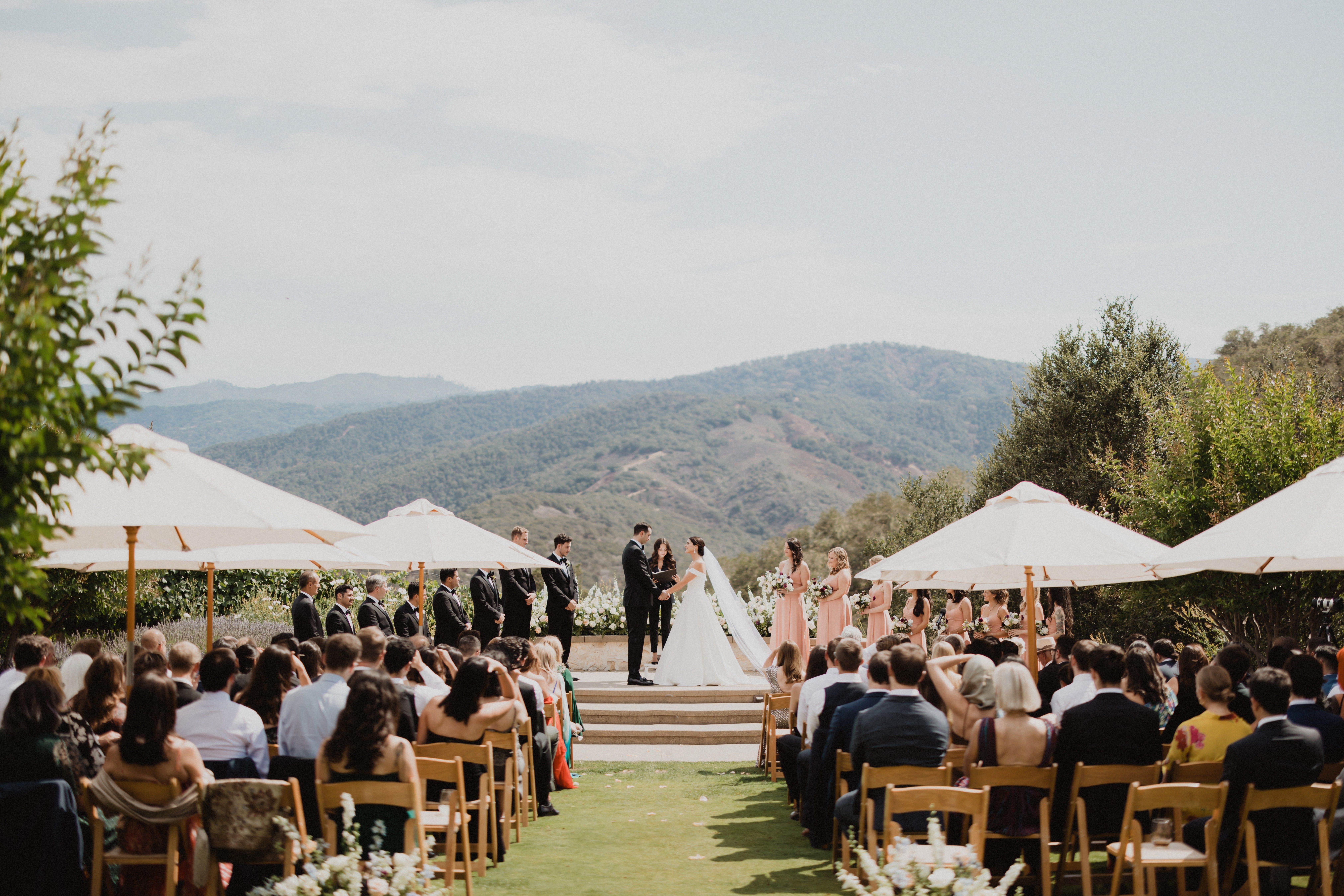 Vineyard Wedding at Holman Ranch in Carmel Valley, California