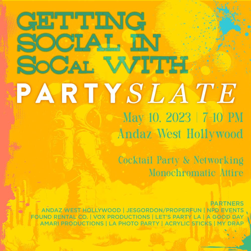 PartySlate event invitation