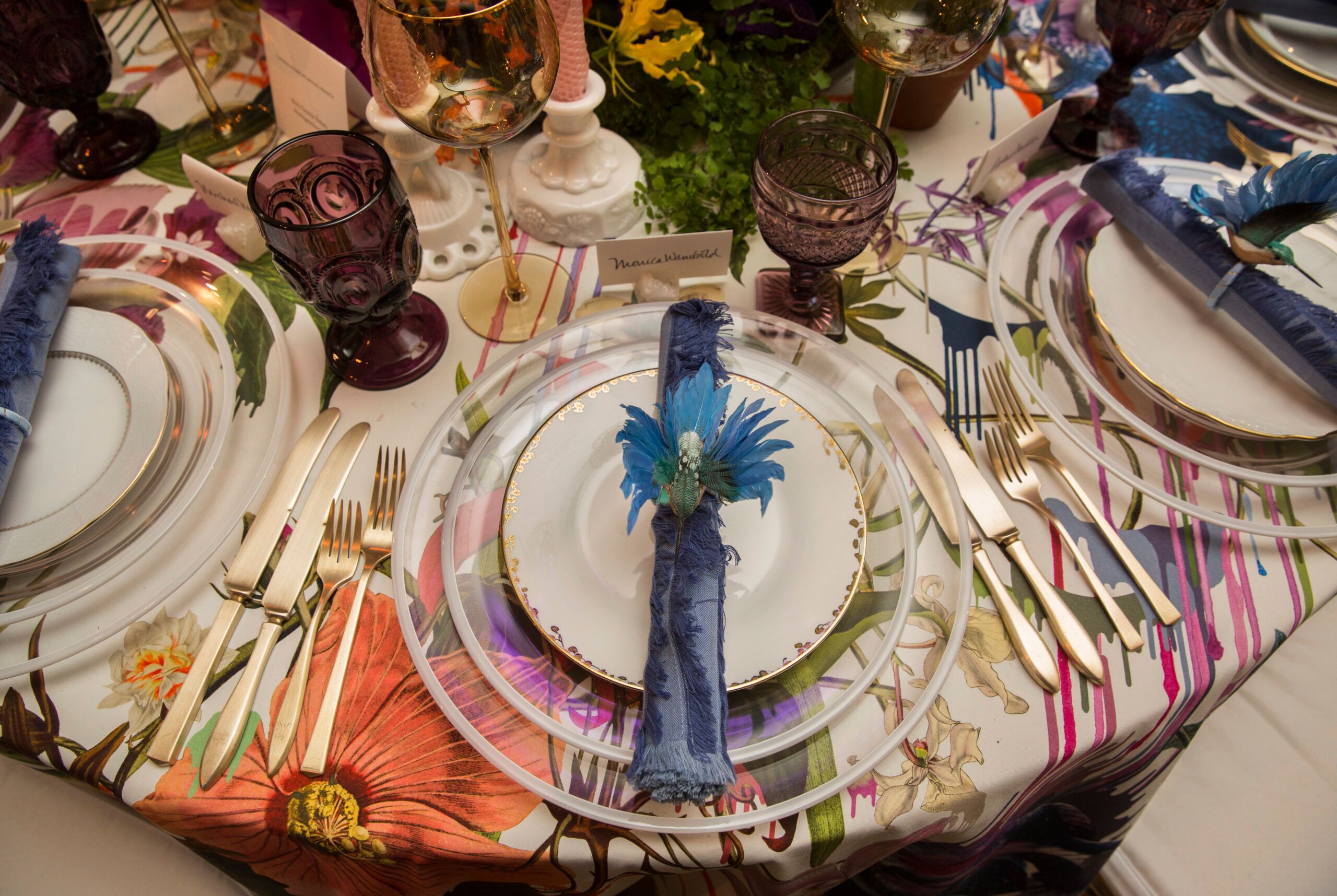 Annual Orchid Dinner at The Plaza Hotel in New York, New York