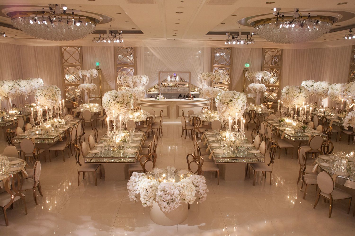 Glamorous Romantic Wedding at the Four Seasons Los Angeles at Beverly Hills, CA
