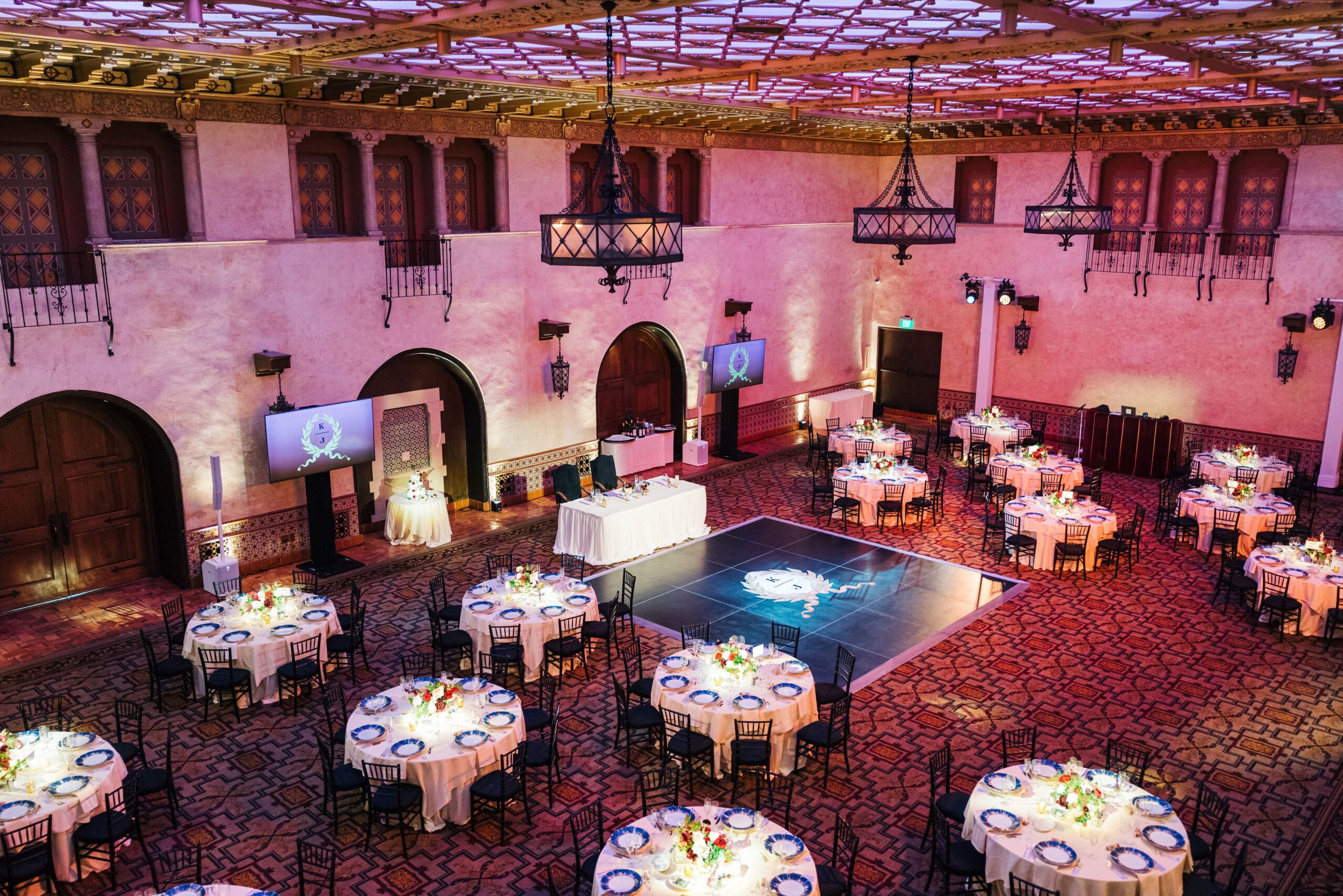 Romantic Floral-filled Wedding at The Hollywood Roosevelt in Los Angeles, California