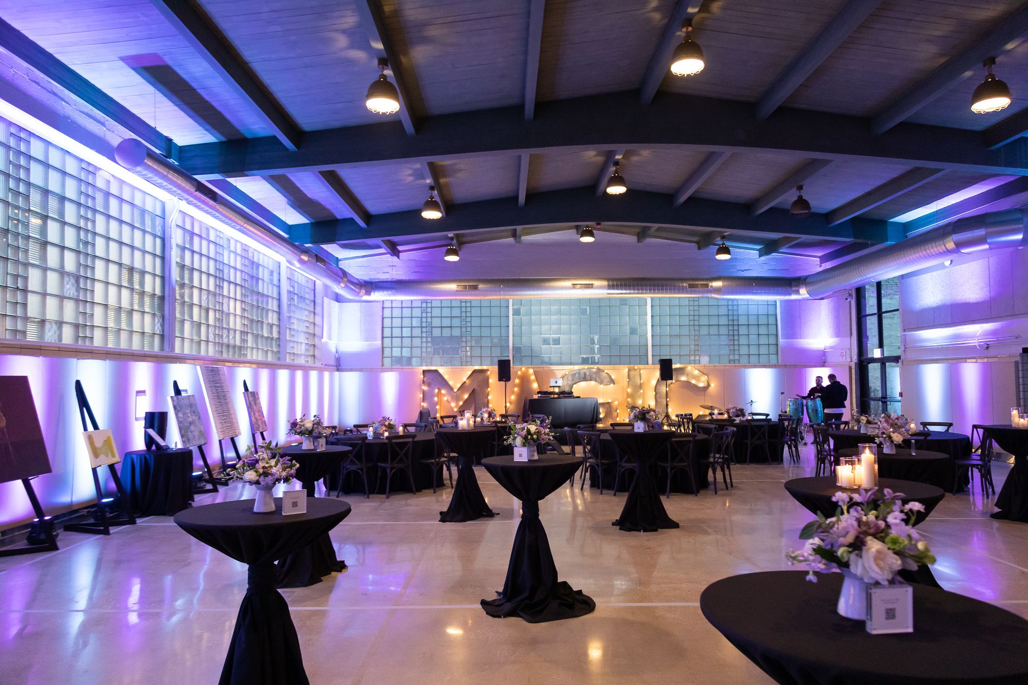 Starry Night-Themed Fundraiser at The School House in Chicago, Illinois