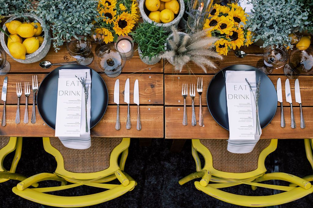 Summer Sunflower Dinner Party
