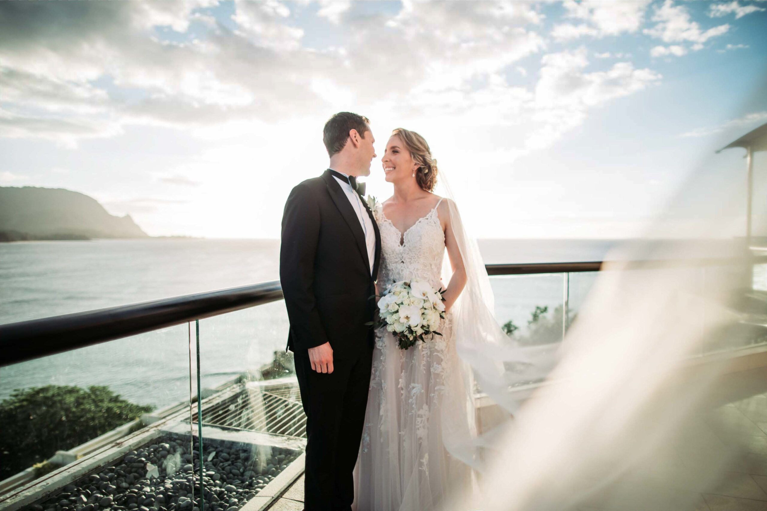 Ava & Jonathan wedding at 1 Hotel Hanalei Bay