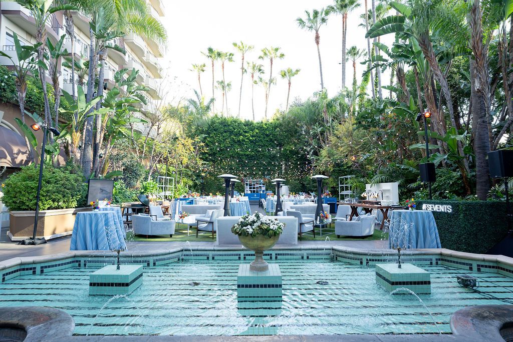 Garden Party Corporate Reception at Four Seasons Los Angeles at Beverly Hills in beverly Hills, California