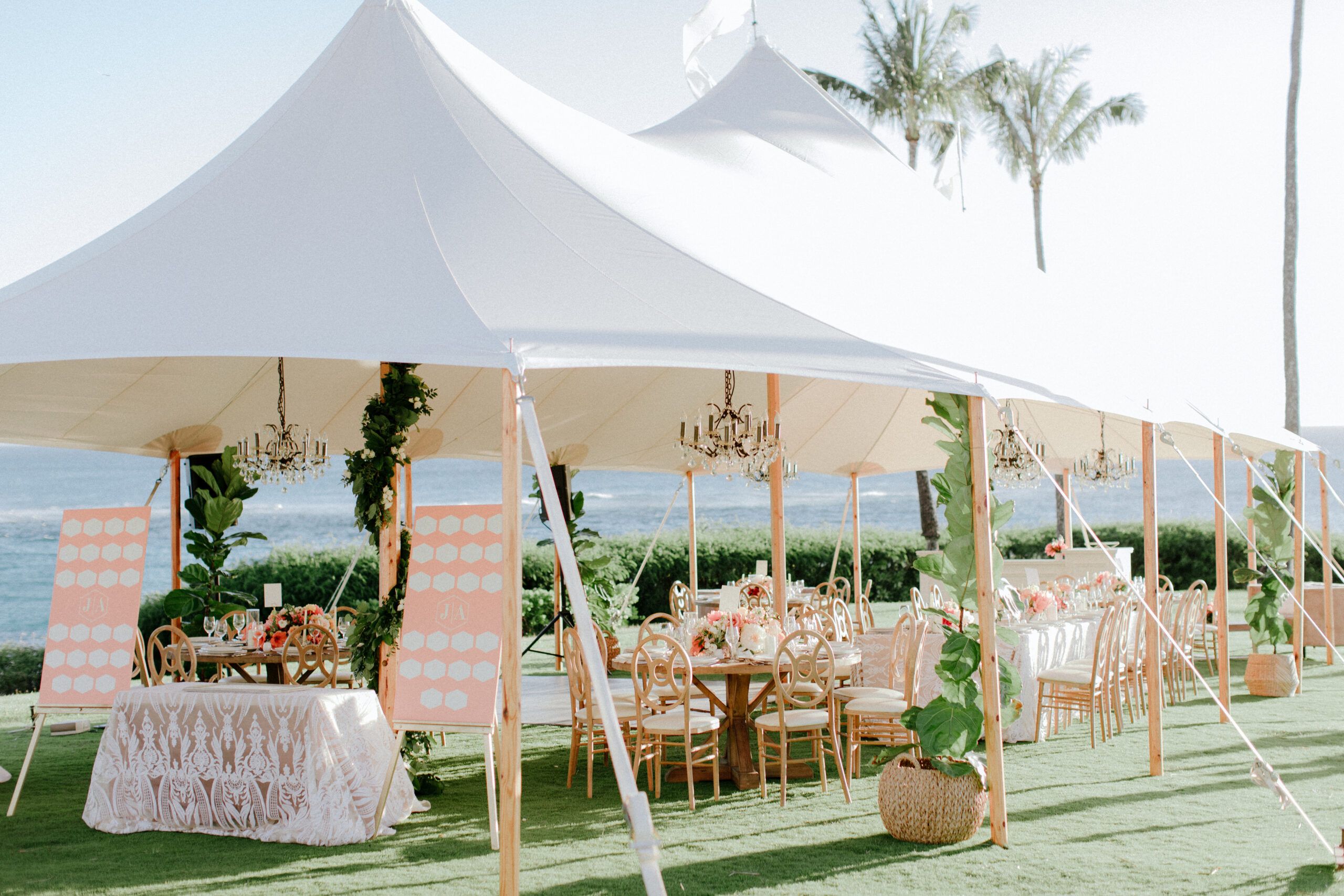 Graceful Seaside Wedding at Montage Kapalua Bay in Kapalua, HI