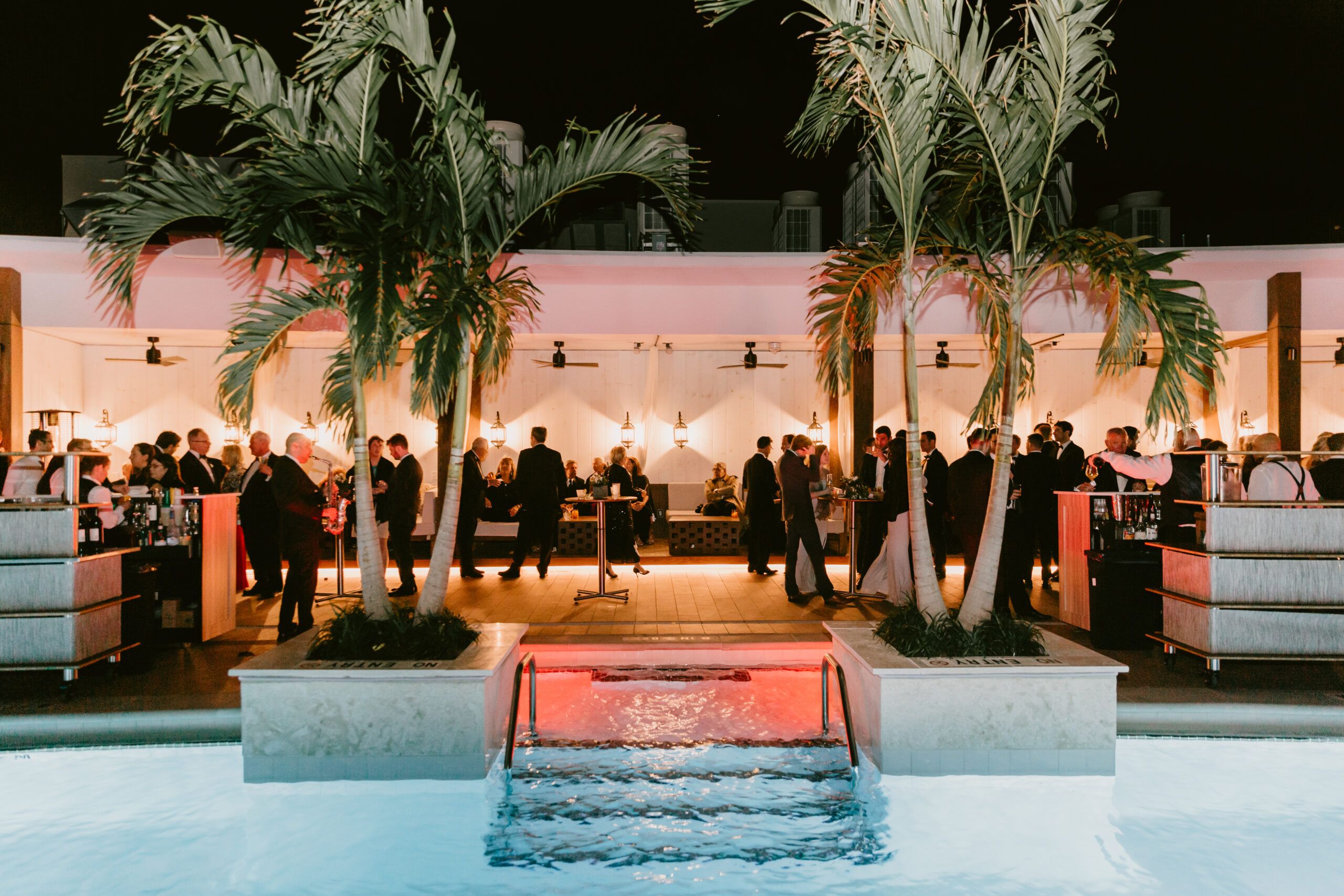 Indoor Enchanted Garden Wedding at The Ben, Autograph Collection in West Palm Beach