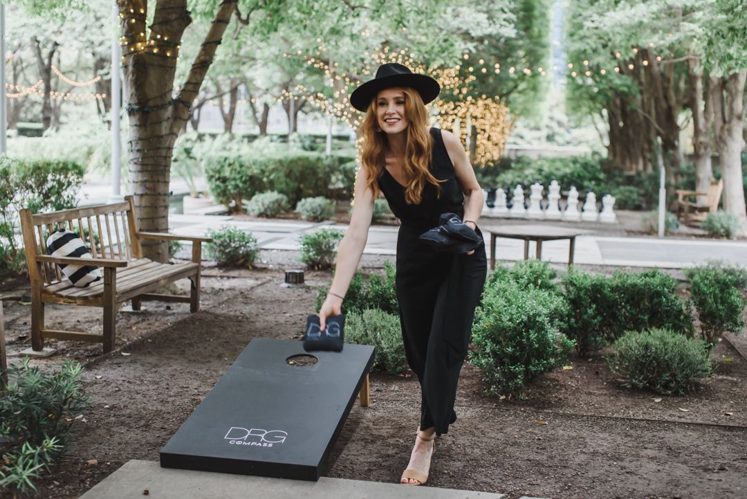 Outdoor Garden Happy Hour Party in Dallas, Texas