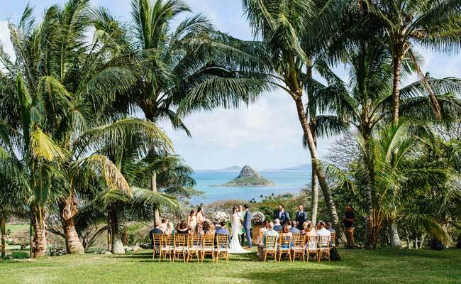 Tropical O'ahu Wedding at Kualoa Ranch
