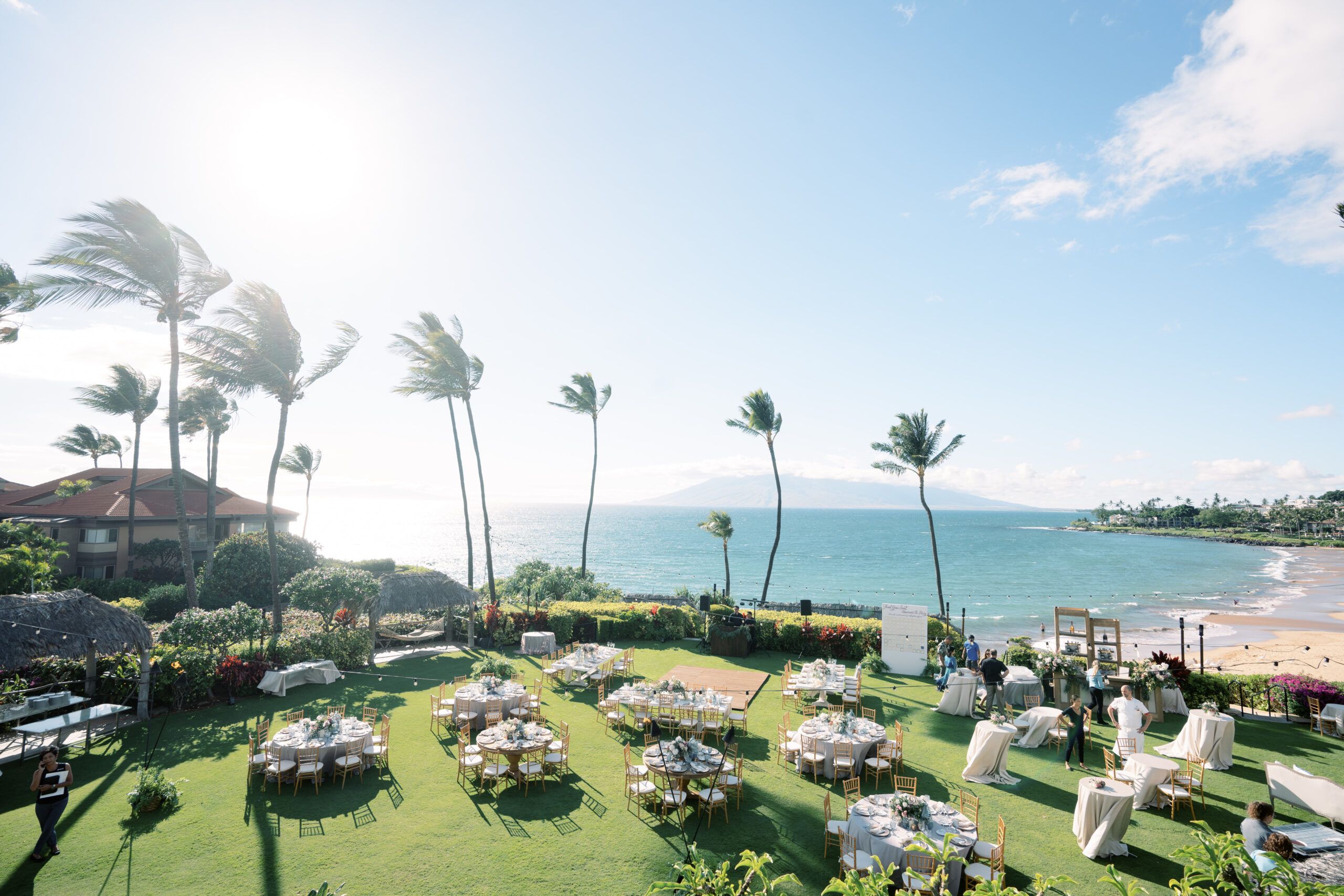 Picturesque Alfresco Maui Wedding