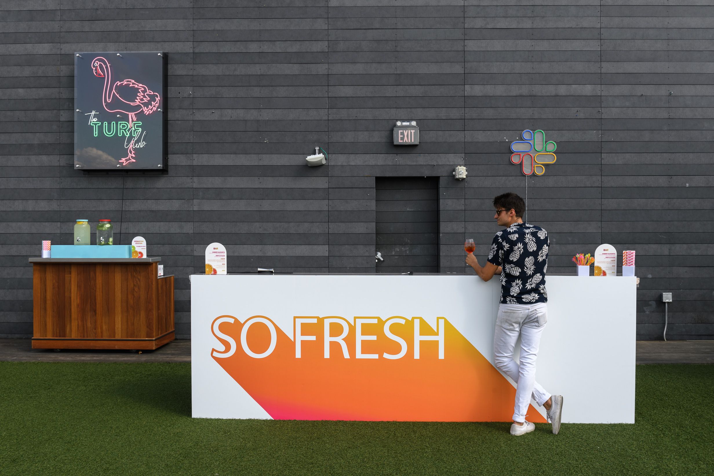 Slack Summer Party, corporate summer party ideas