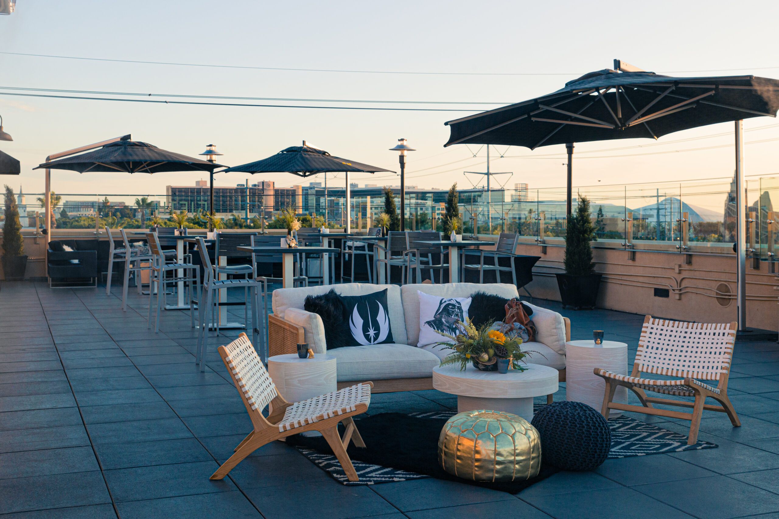 Star Wars-themed Corporate Event at The Fifth Rooftop in Anaheim, California