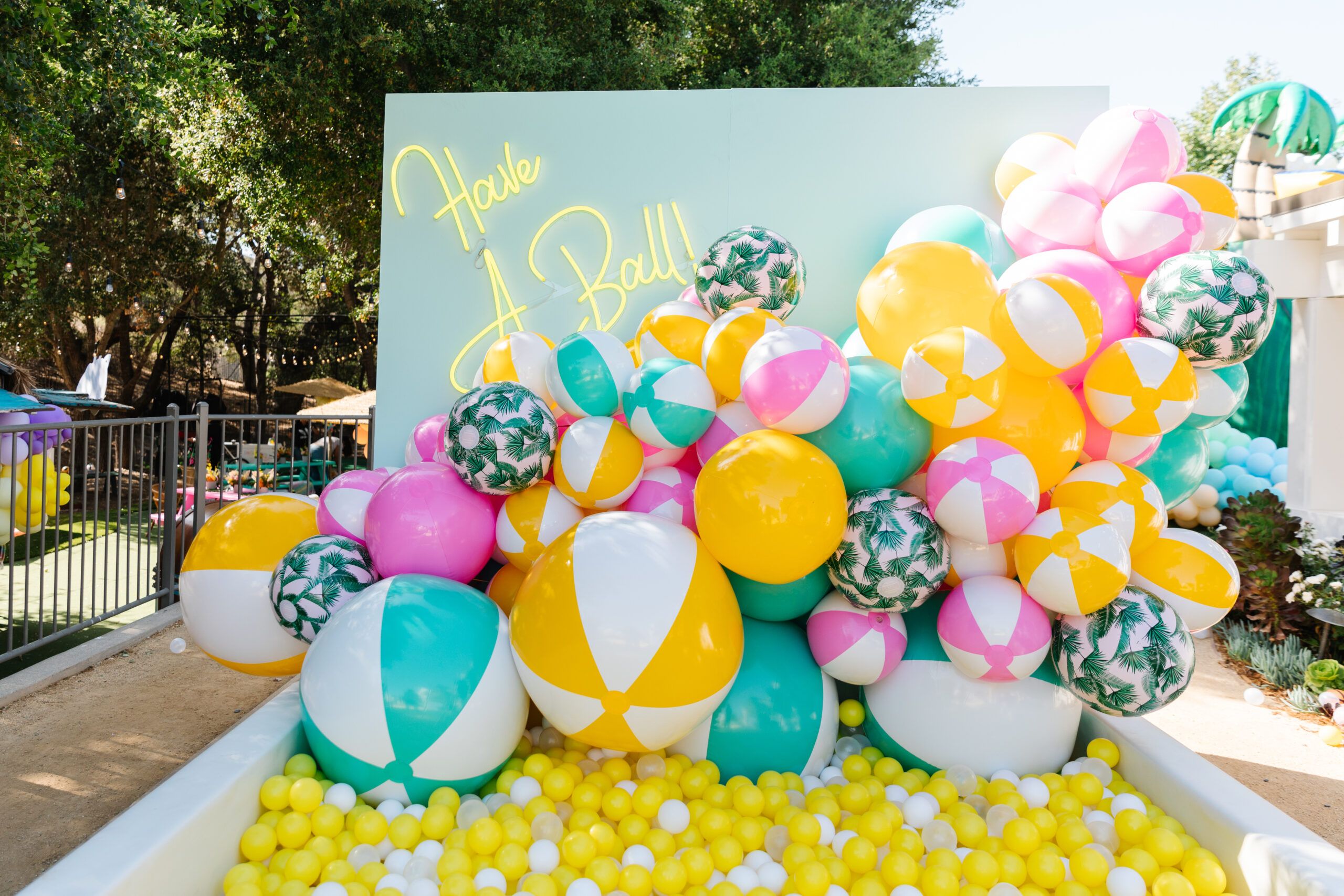 Sunny Outdoor Kid's Birthday Party at a Private Residence in Los Angeles, California