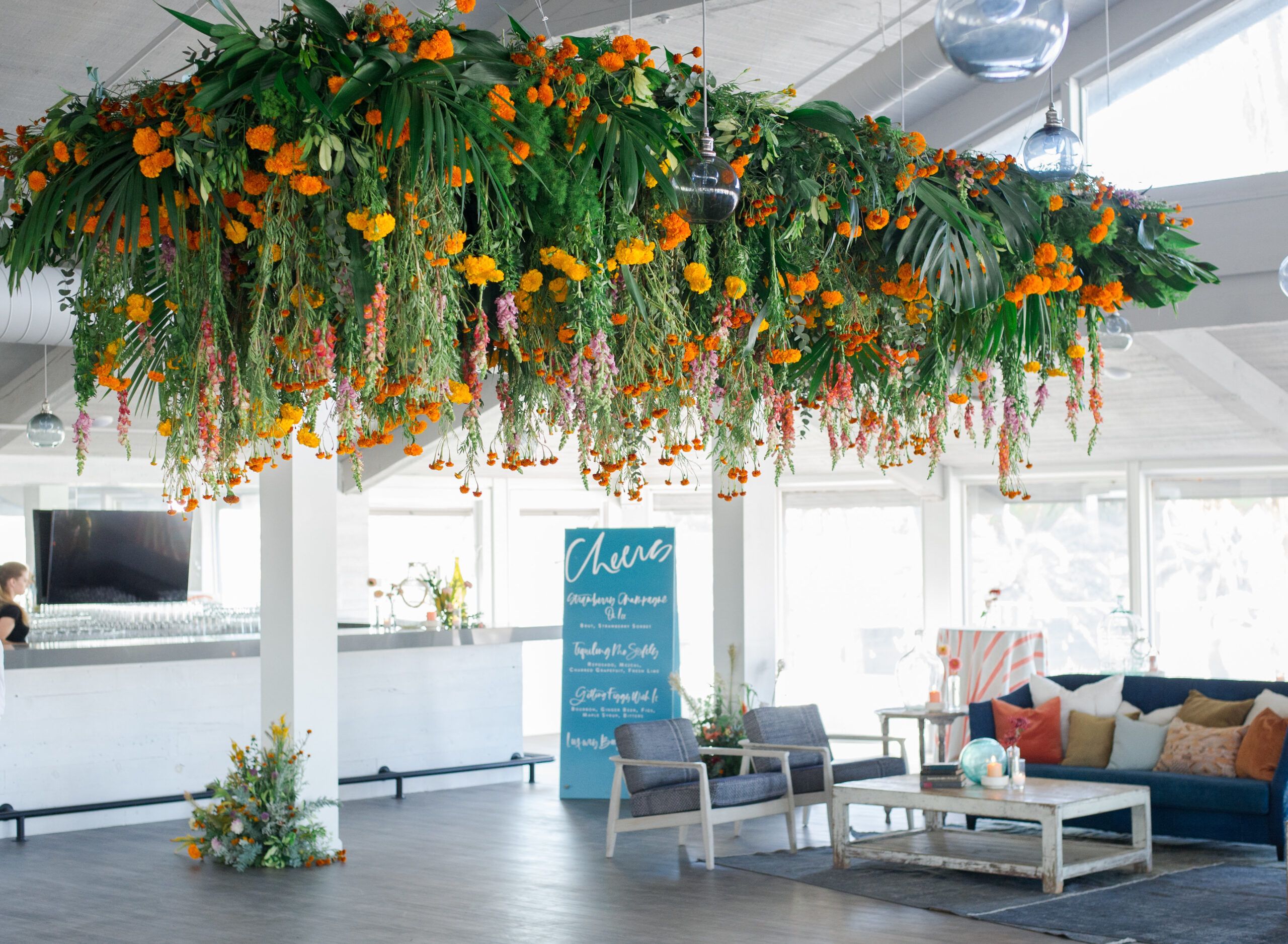 Trendy Outdoor Corporate Event at Huntington Bay Club in Huntington Beach, California