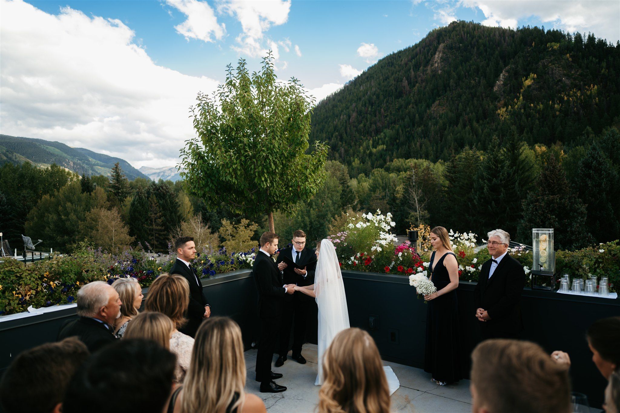 Aspen Rooftop Microwedding