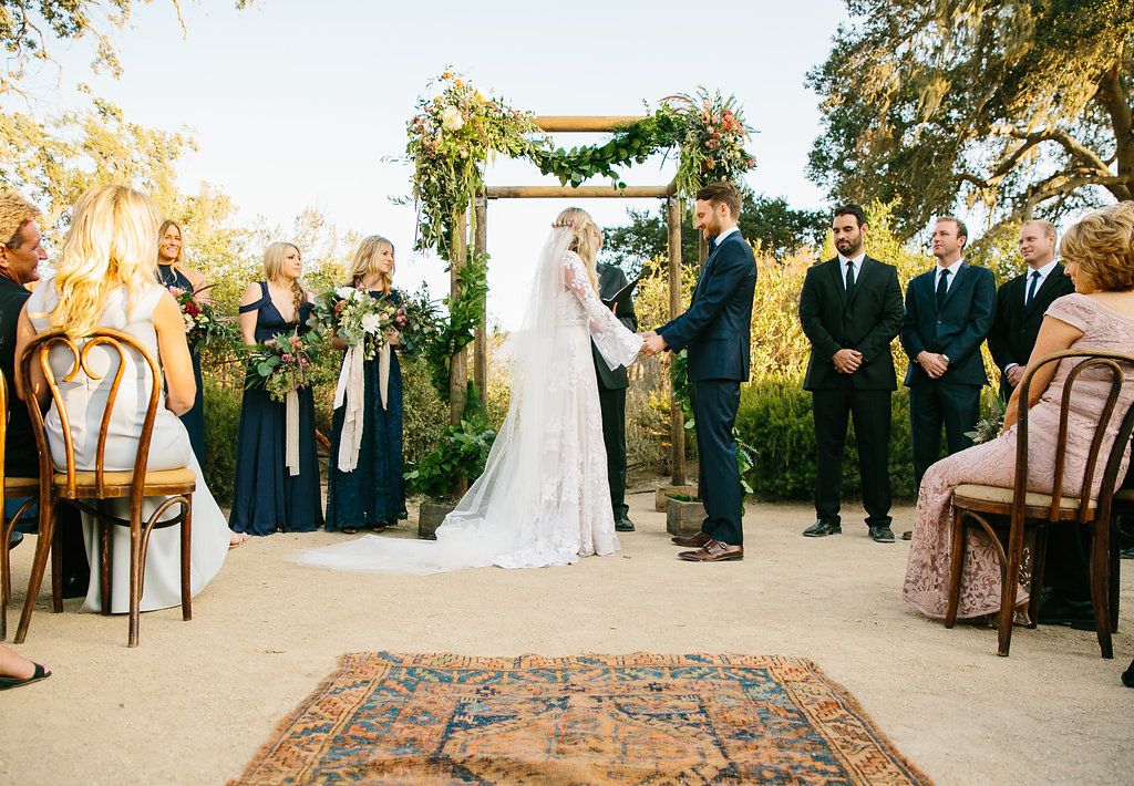 Boho Vineyard Wedding