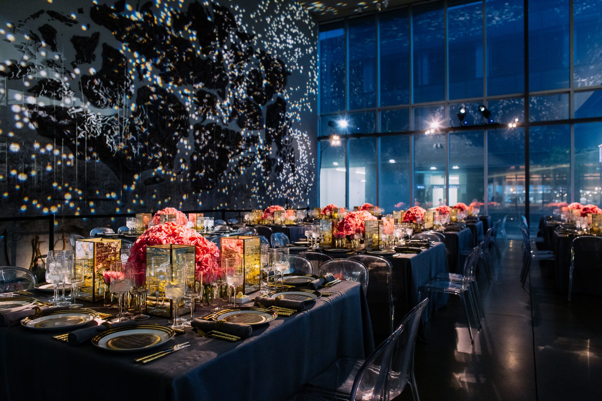 Elegant Corporate Dinner at The Institute of Contemporary Art in Boston, MA