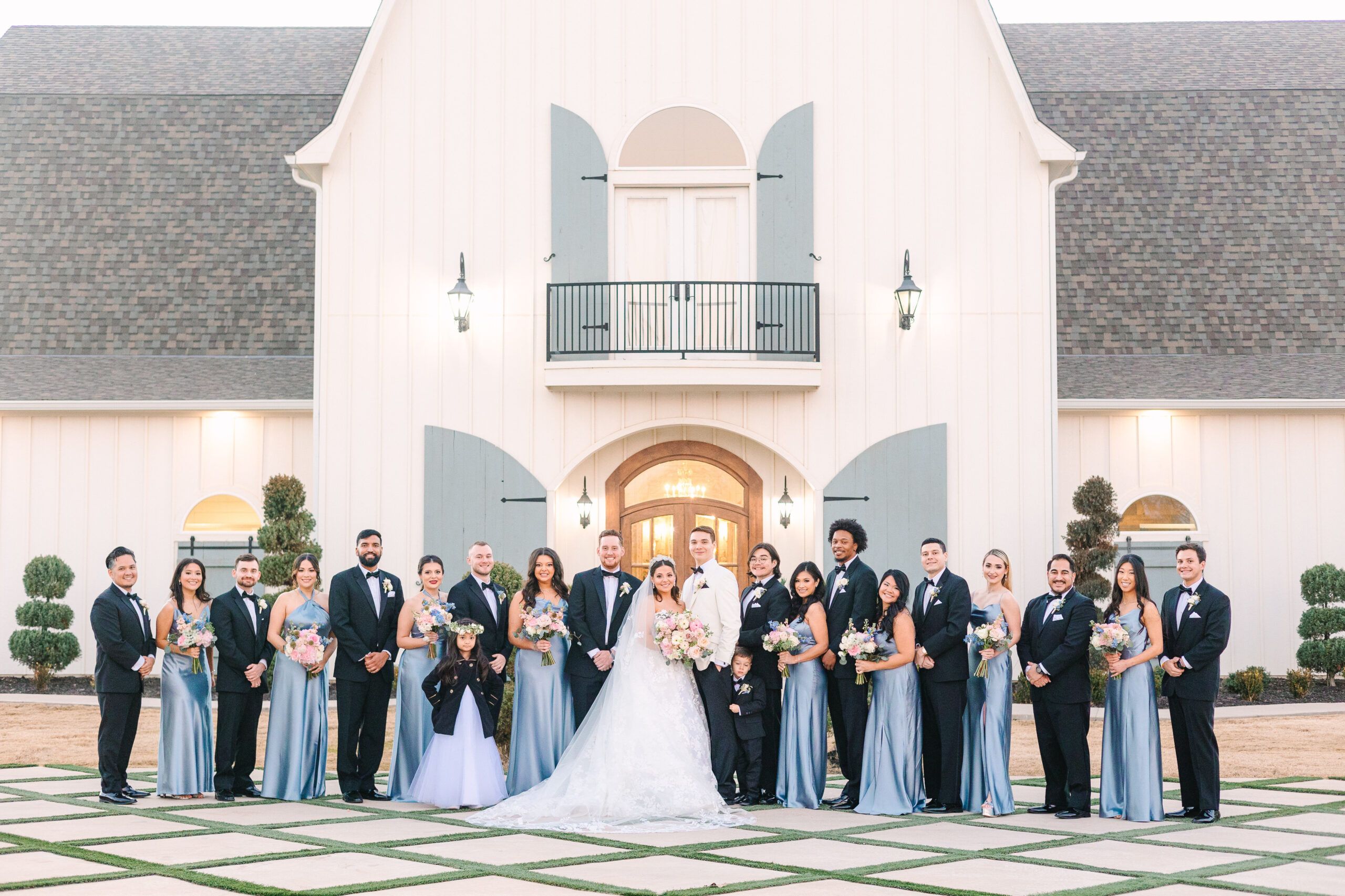 Fairytale Wedding at The French Farmhouse Venue and Inn in Collinsville, Texas