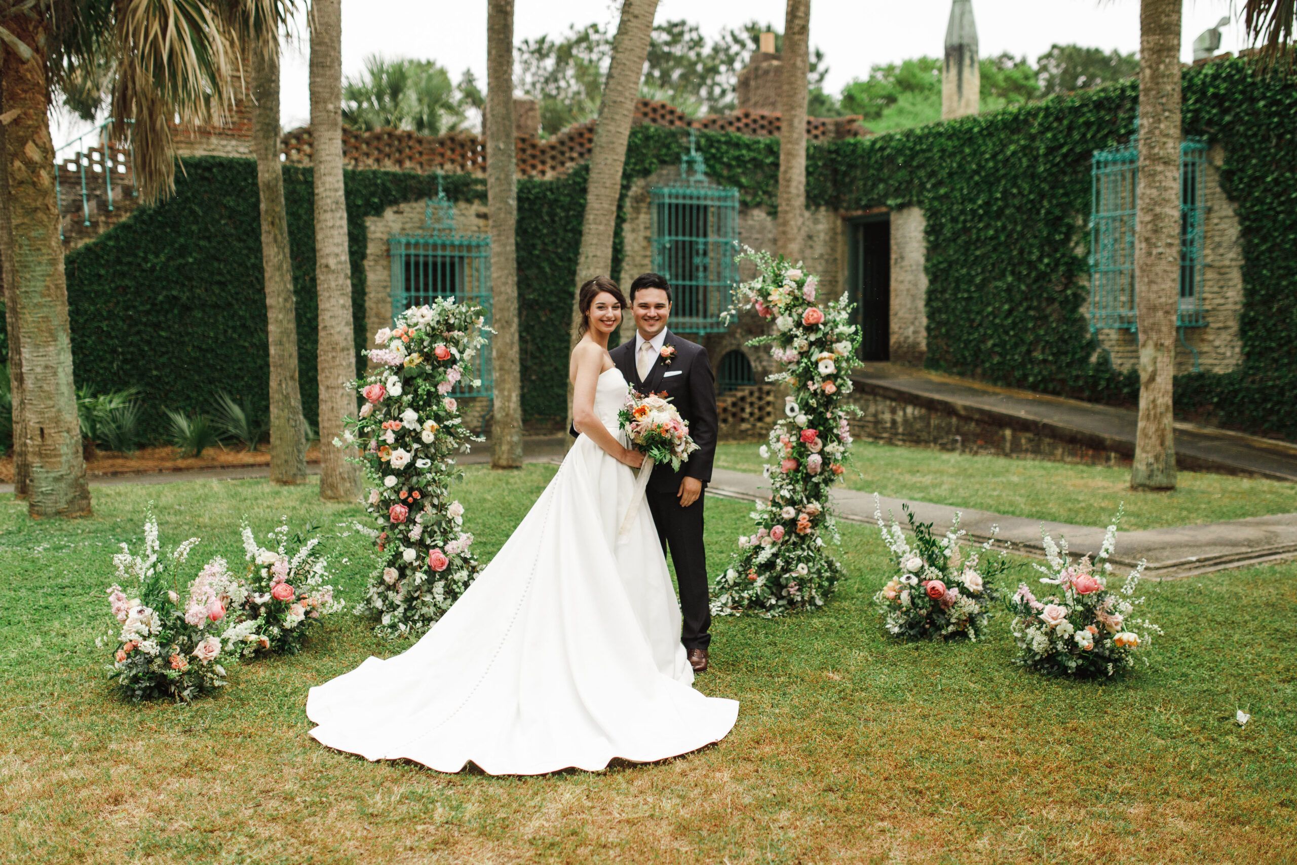 Lowcountry Spring Wedding at Atalaya Castle in Murrells Inlet, SC