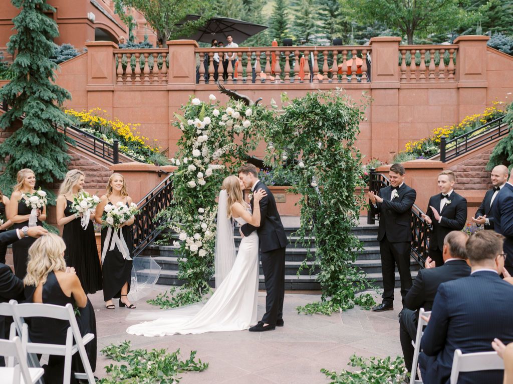 Outdoor Wedding at The St.Regis Aspen Resort in Aspen, Colorado