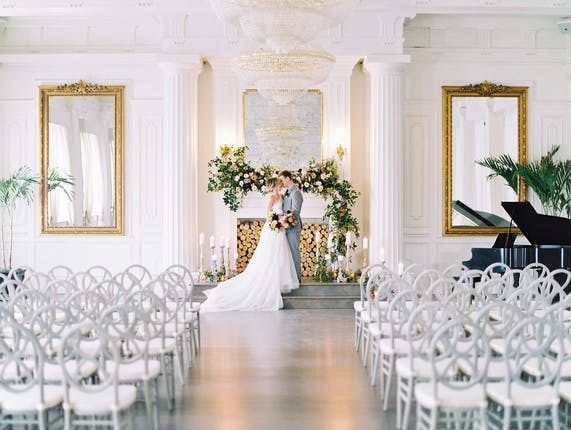 wedding ceremony at The Mason Dallas