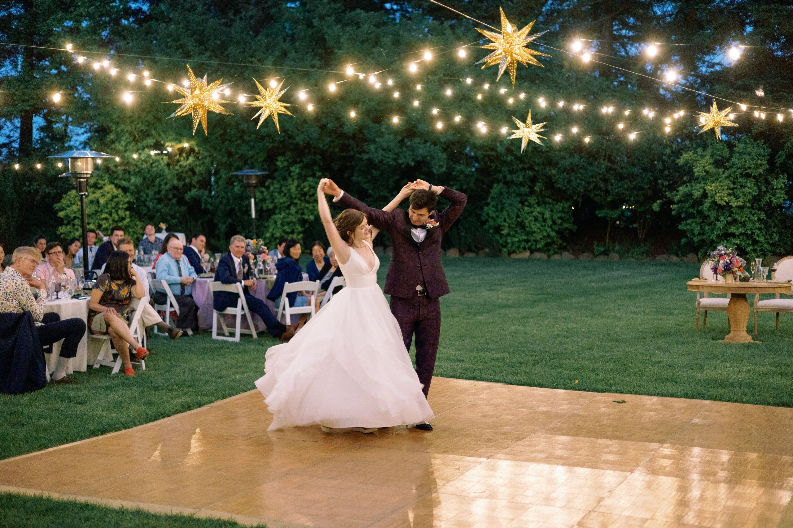 Whimsical Purple and White Wedding at Cline Family Cellars in Sonoma, California