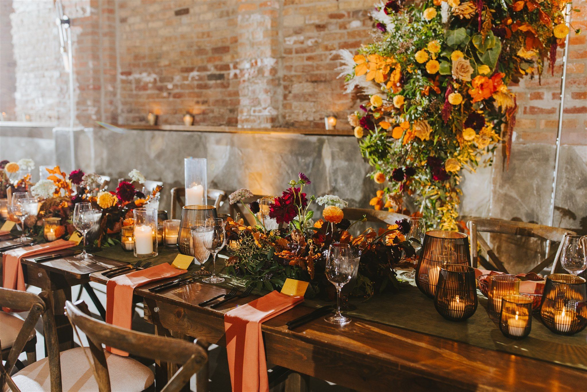 Art deco fall wedding at Fairlie in Chicago, IL