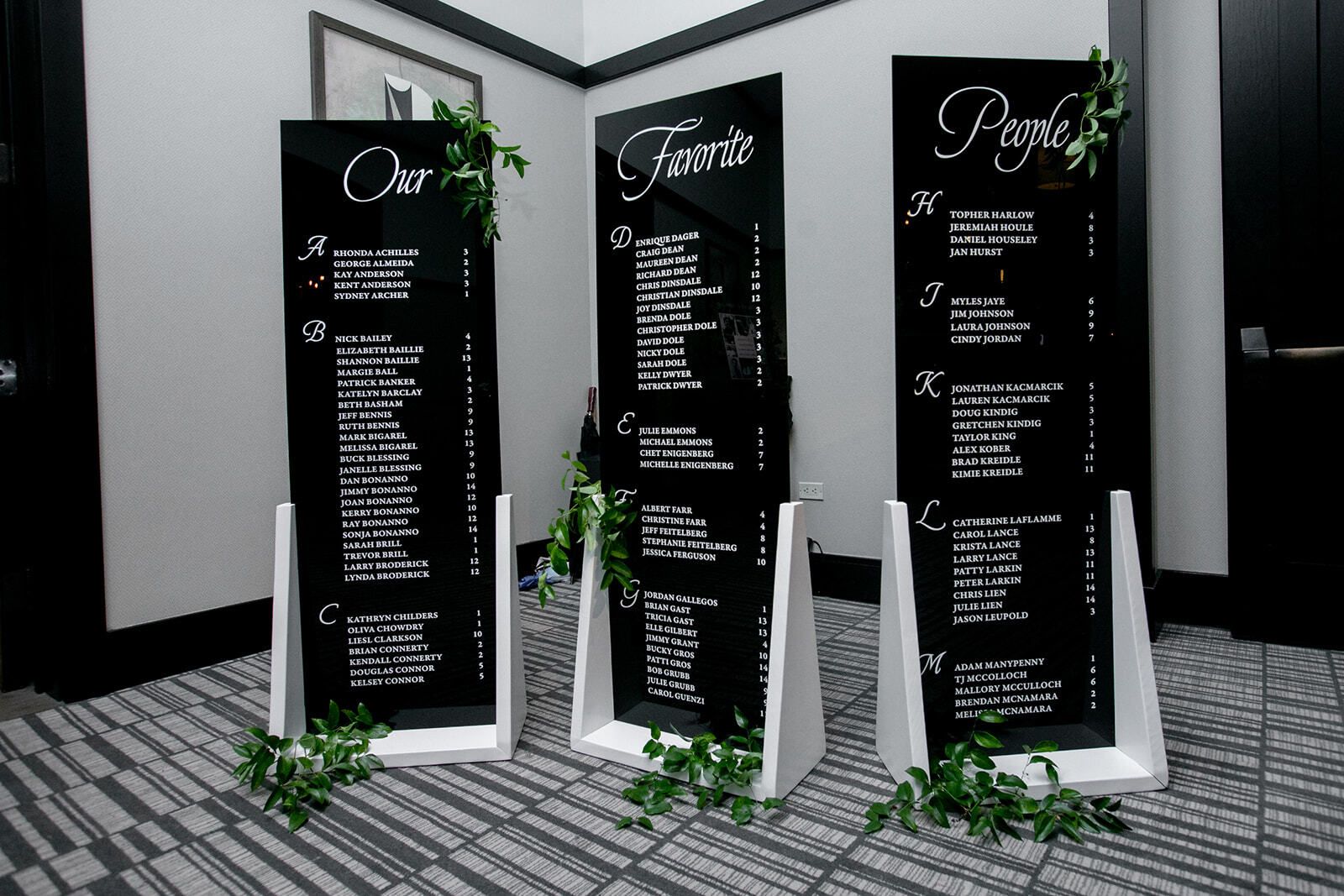 Black and White Wedding at Four Seasons Resorts and Residences in Vail, Colorado