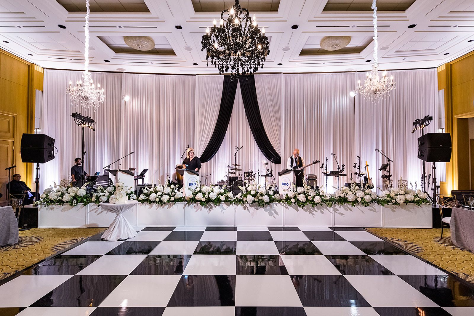 Classic Black and White Wedding at The Peninsula Chicago