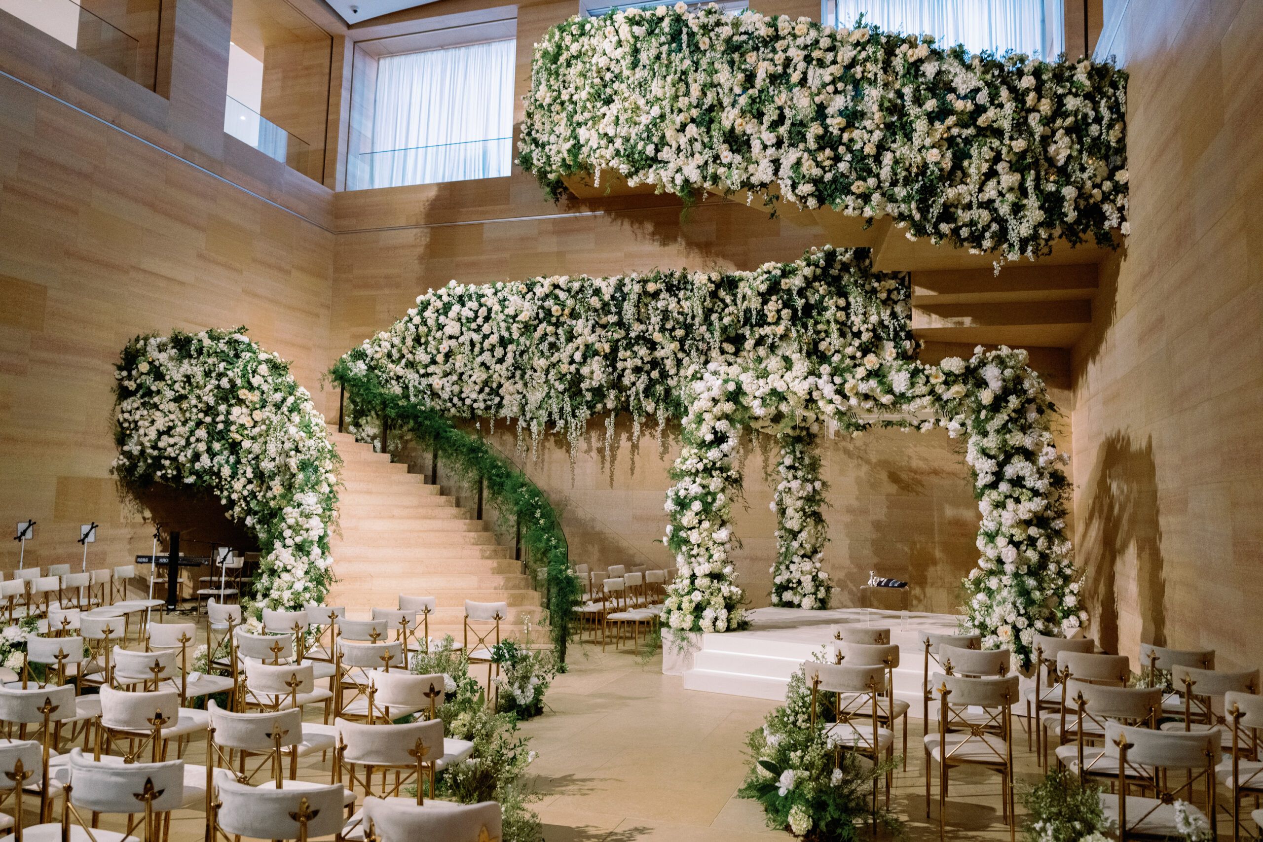 Elegant Wedding at the Philadelphia Museum of Art in Philadelphia, Pennsylvania