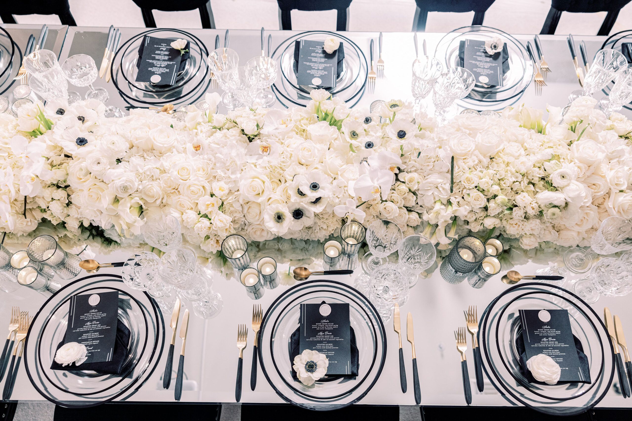 Stunning Black and White Wedding in Los Angeles, CA