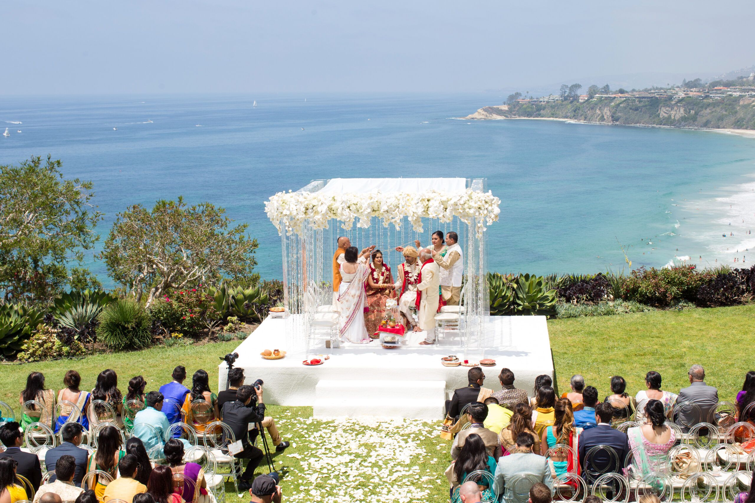 Stunning Religious Outdoor Wedding at The Ritz-Carlton, Laguna Niguel in Dana Point, CA