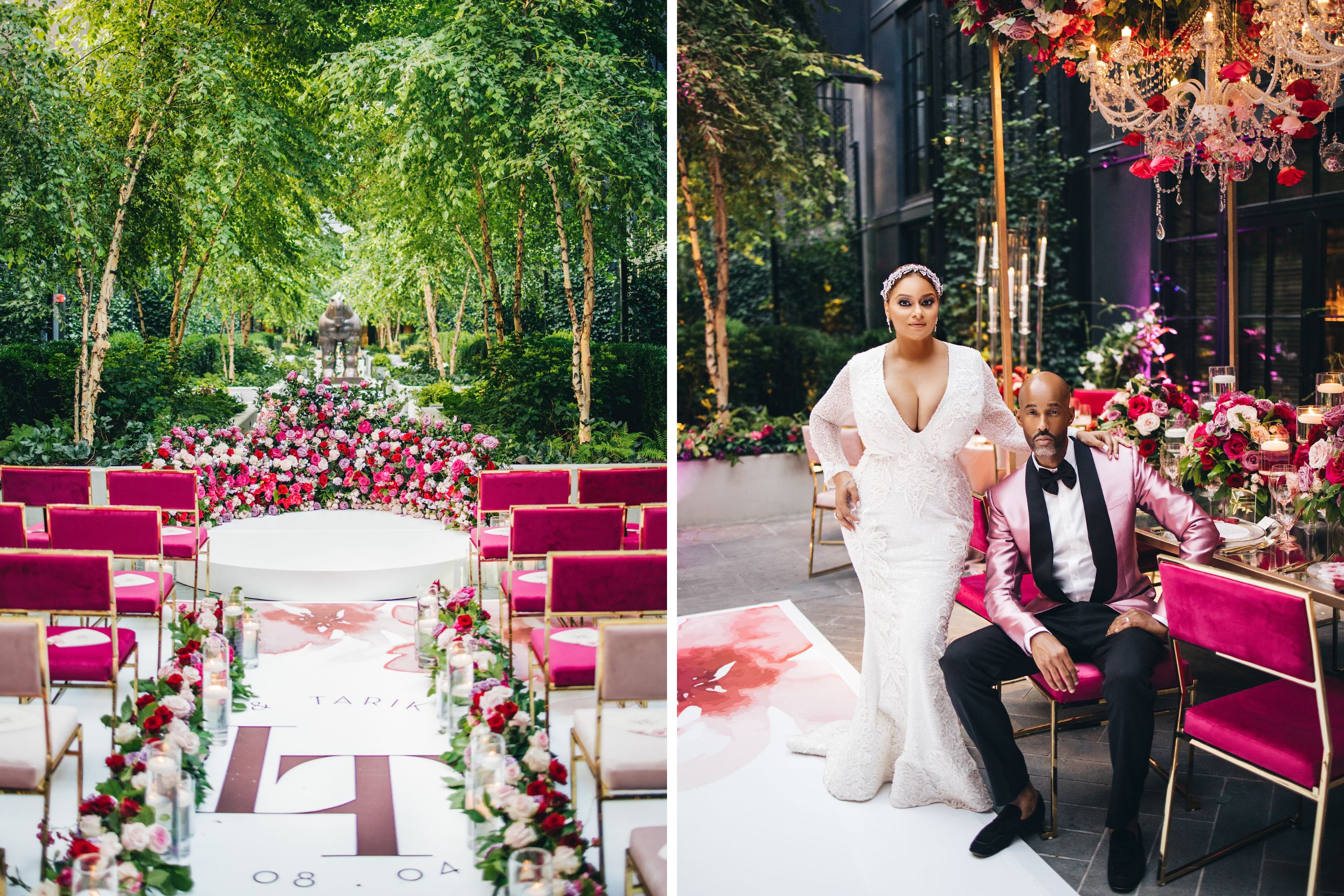LUXURIOUS AND LOFTY PINK WEDDING AT SAGAMORE PENDRY BALTIMORE IN MARYLAND
