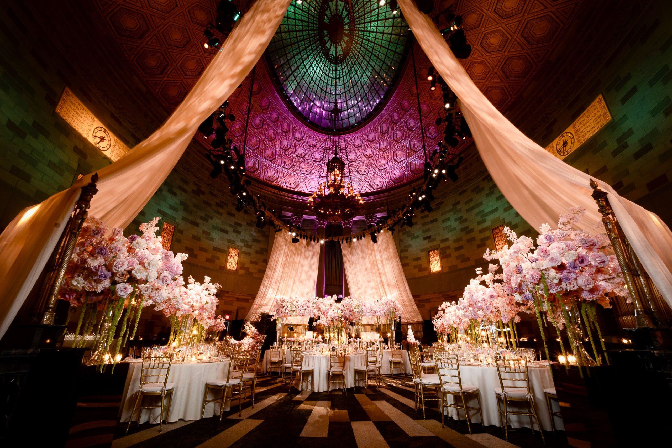Glamorous Pink Wedding at Gotham Hall in New York City, New York