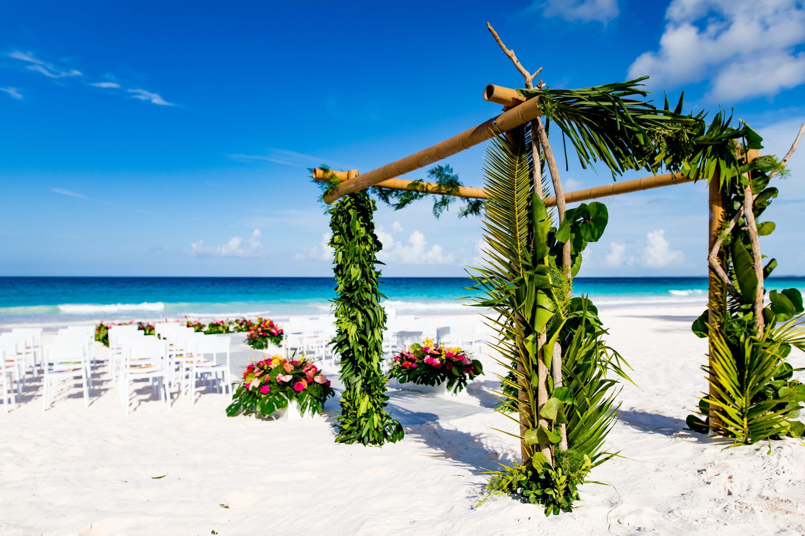 Tropical Wedding at Coral Sands Resort, Harbour Island