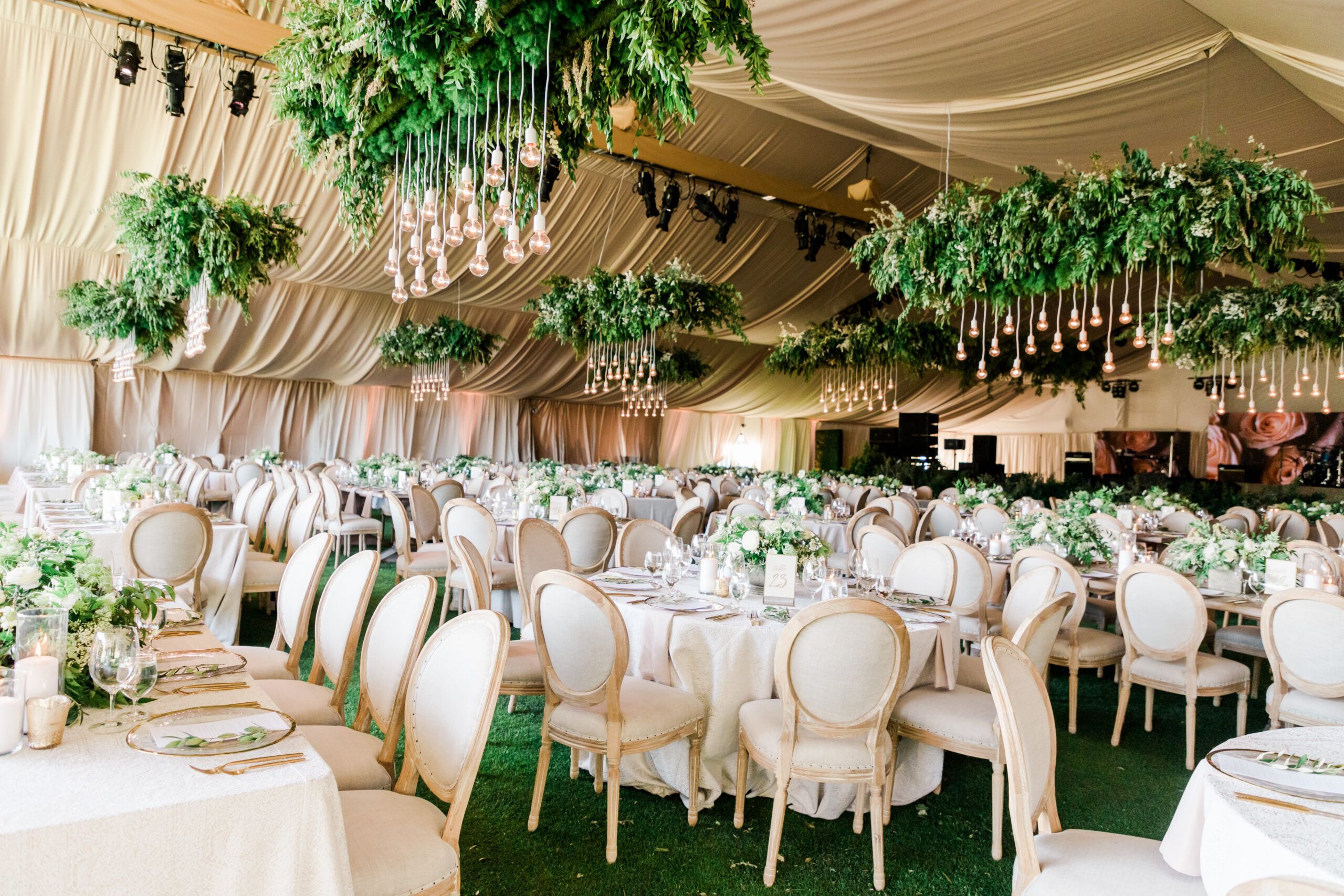 Elegant Tented Wedding at Mayacama Golf Club in Santa Rosa, CA