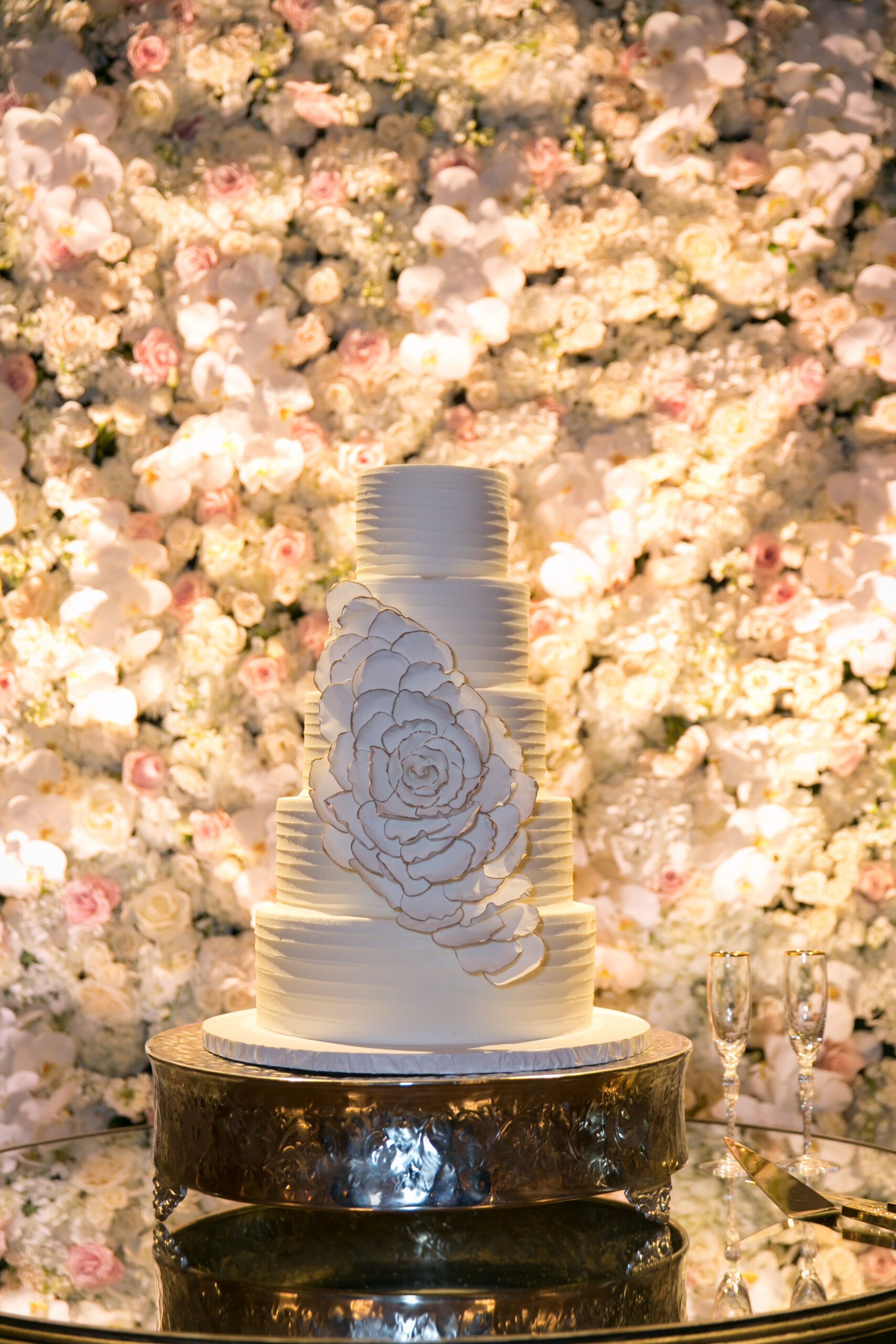 Glitzy Blush Wedding