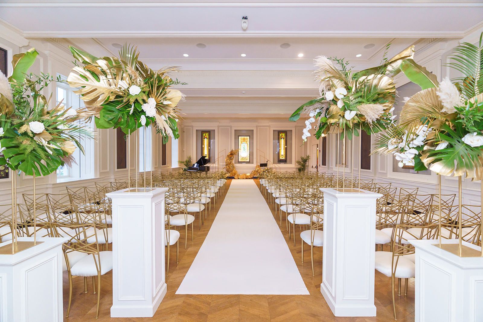 M + S: Art Deco Inspired Wedding